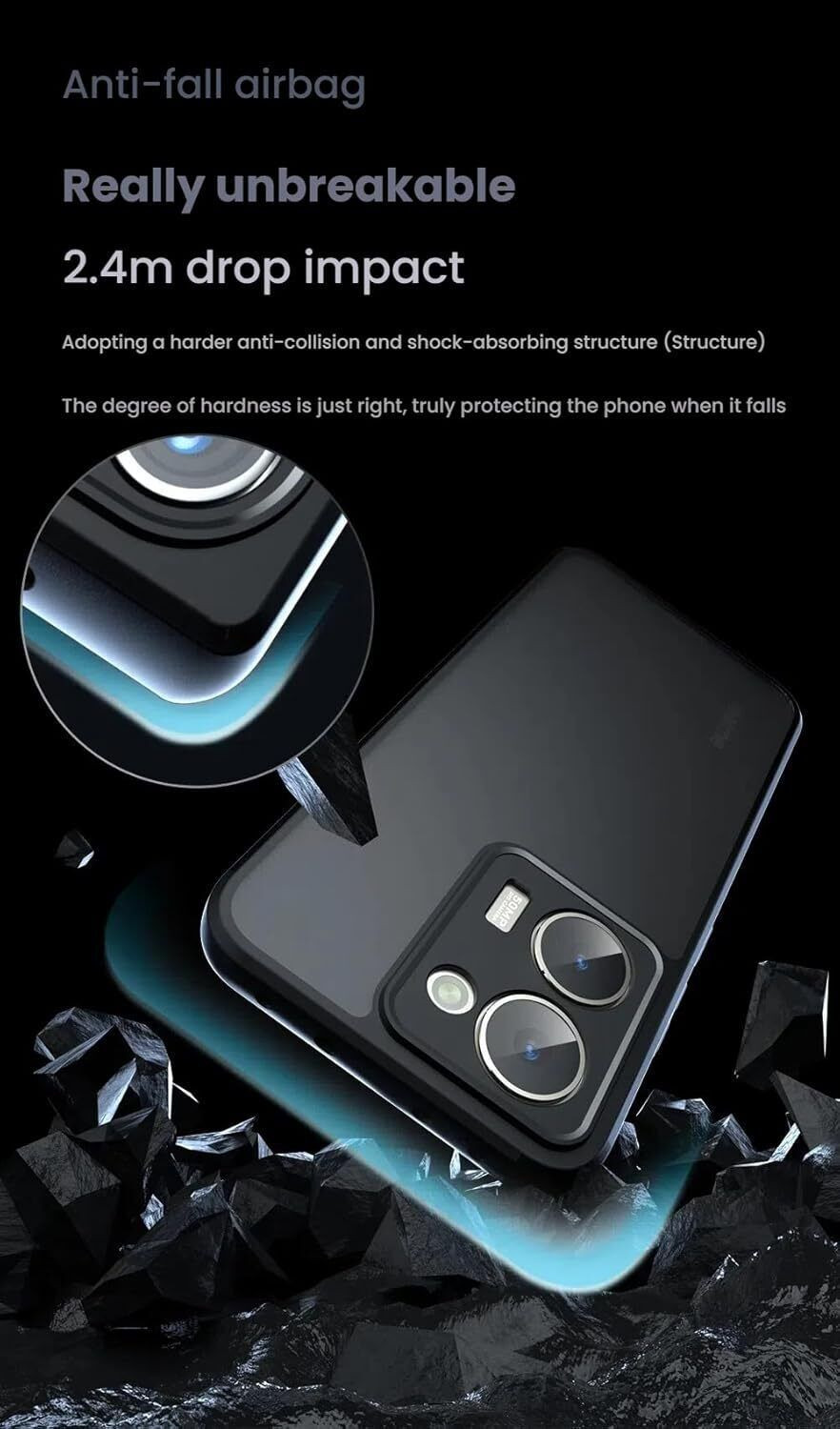Image of Wellpoint Back Cover for Realme P3 Ultra 5G,RealMe P3 Ultra