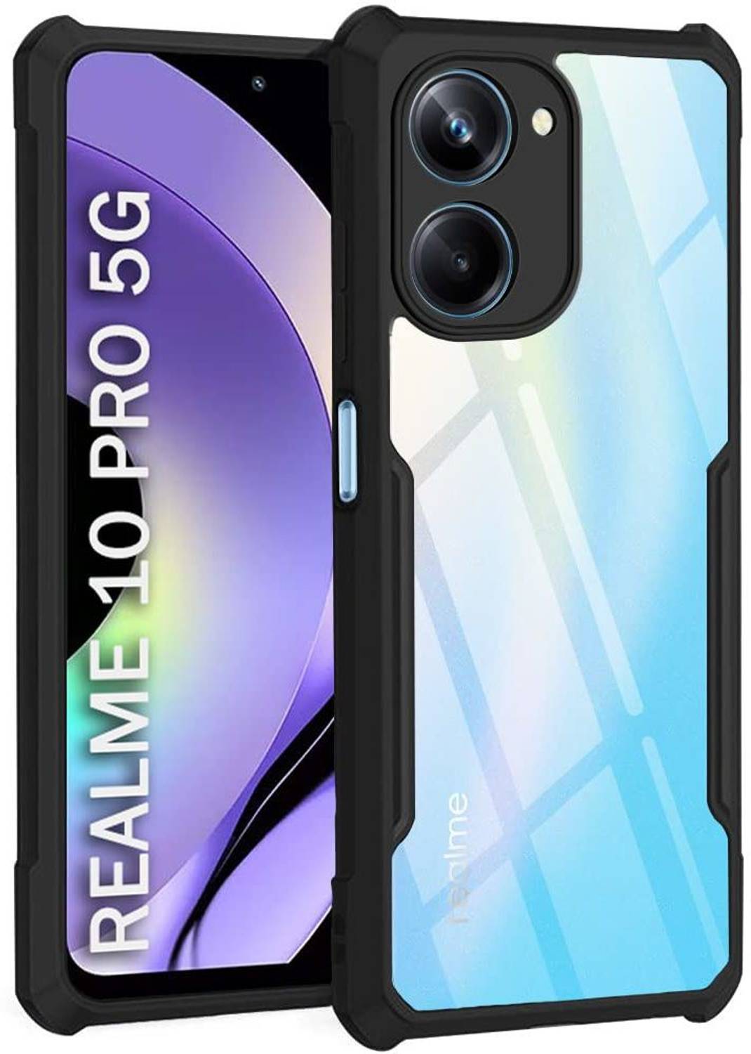 Bodoma Back Cover for Realme 10 Pro 5G, Realme 10 Pro
