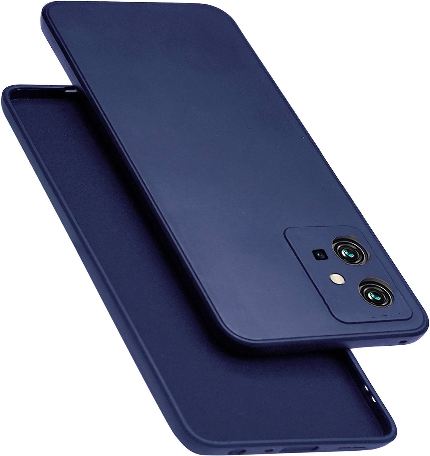 Micvir Back Cover for Vivo T1 5G Blue