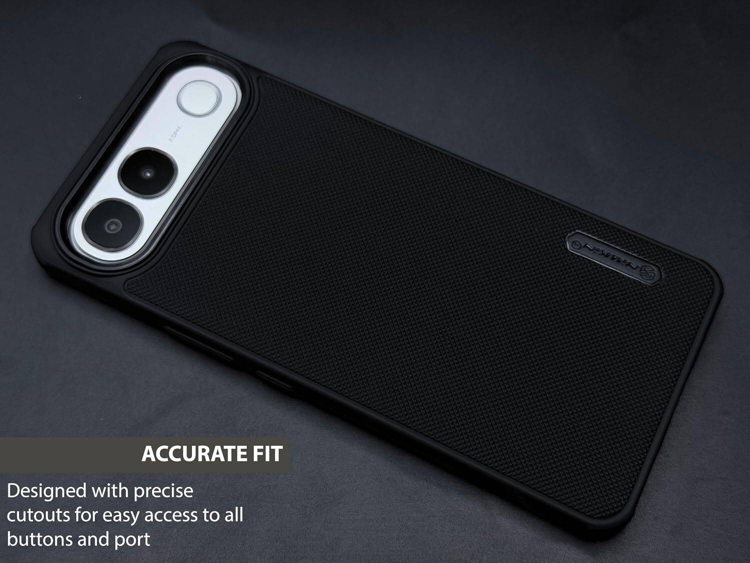 welldesign Back Cover for vivo S2, S2 5G, Black - Image 3