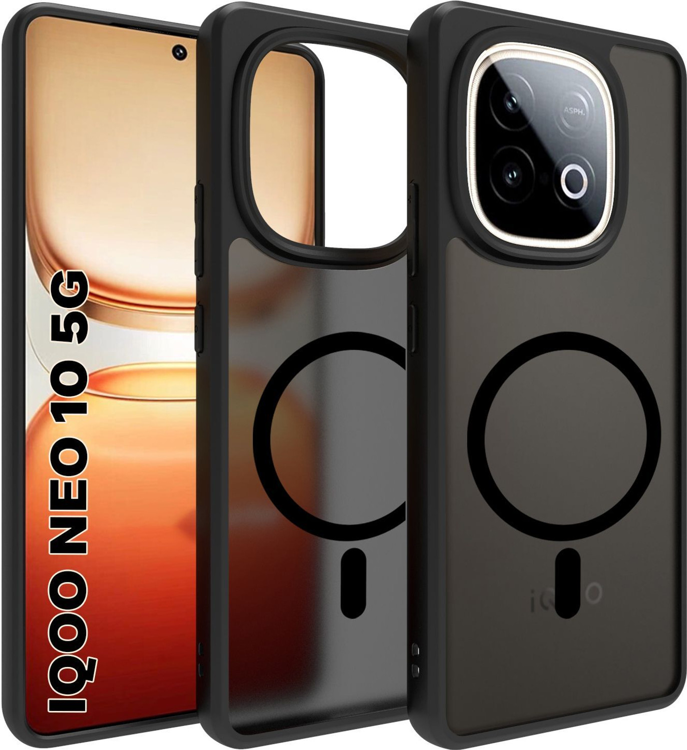Image of RIGGEAR Back Cover for IQOO Neo 10 5G (Matte)