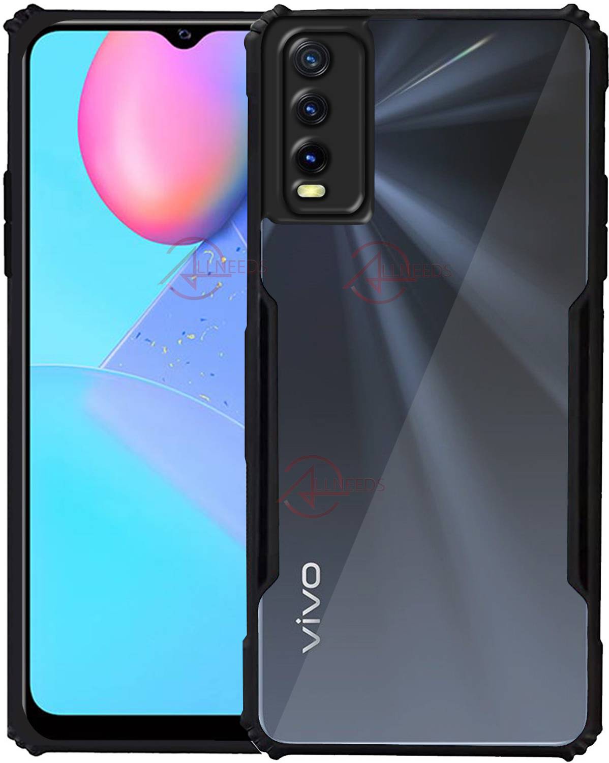 ALLNEEDS Back Cover for Vivo Y12S 2021