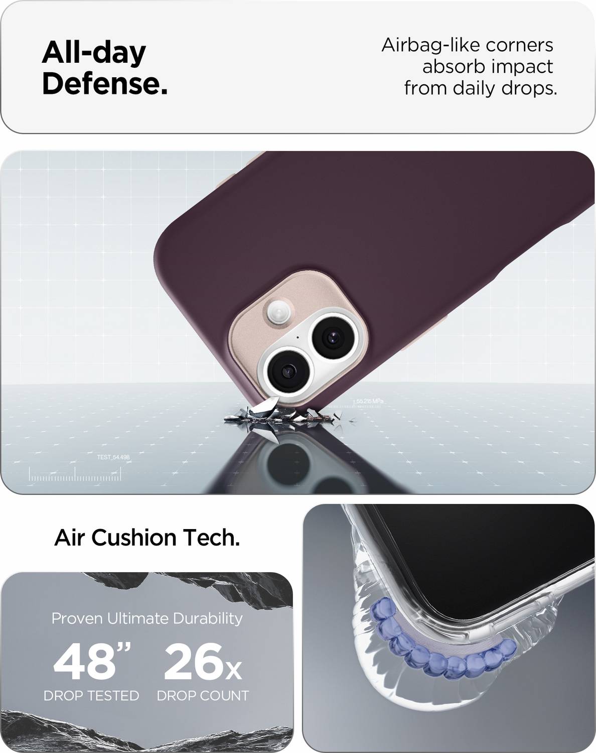 Spigen Nano Pop MagFit Back Cover for iPhone 17 Red - Image 4