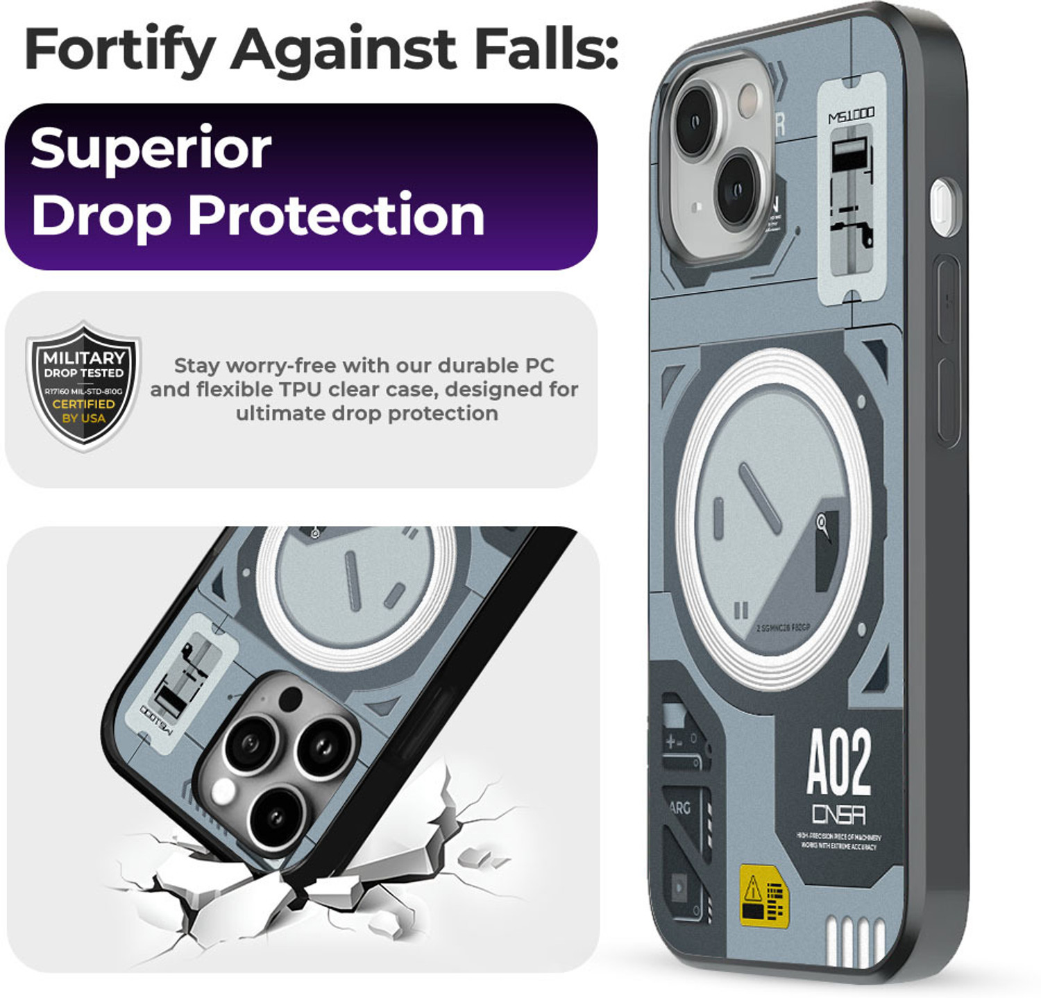Image of Mayzr Back Cover for Samsung Galaxy F15 5G