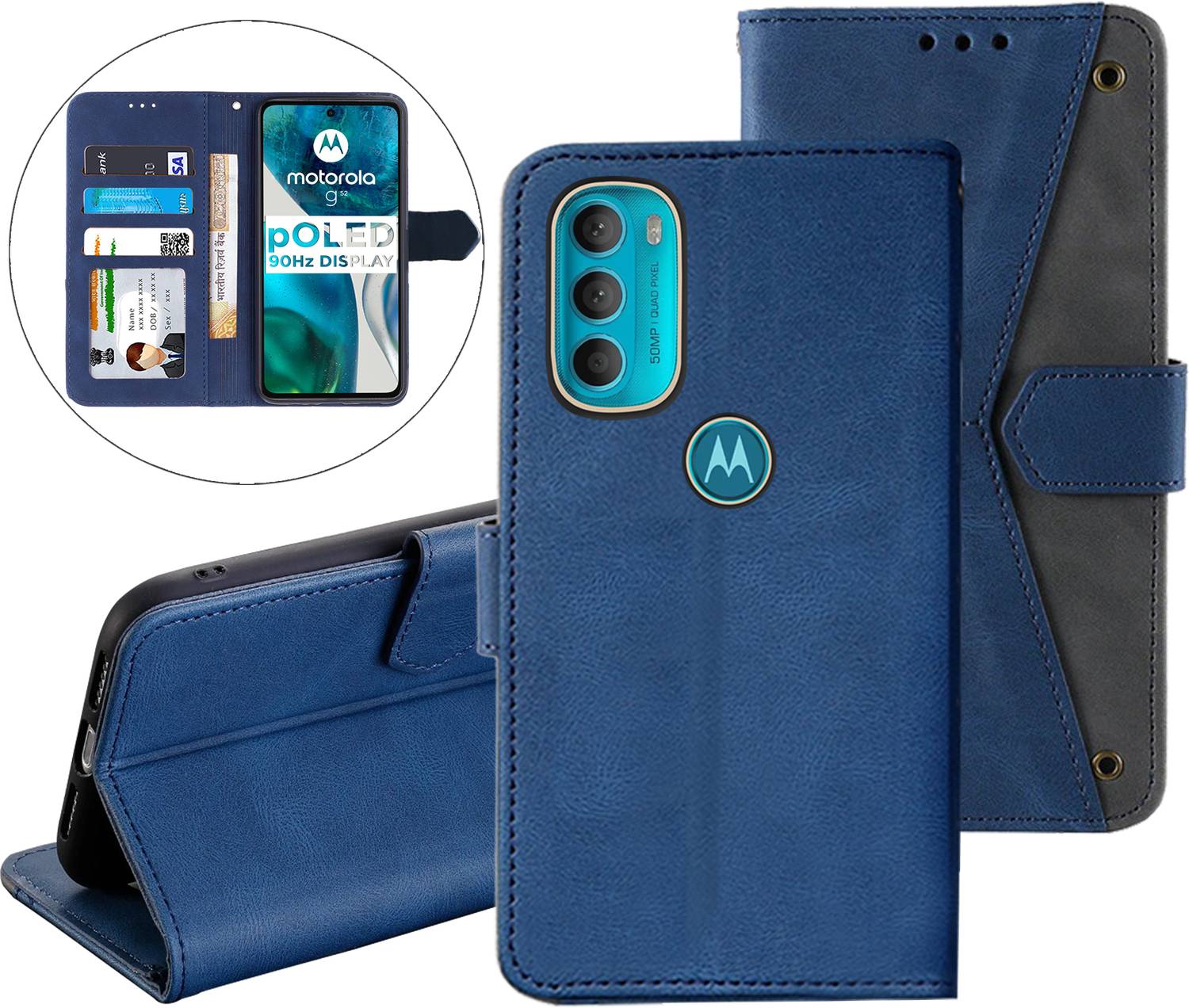 Autofocus Back Cover for Motorola G52