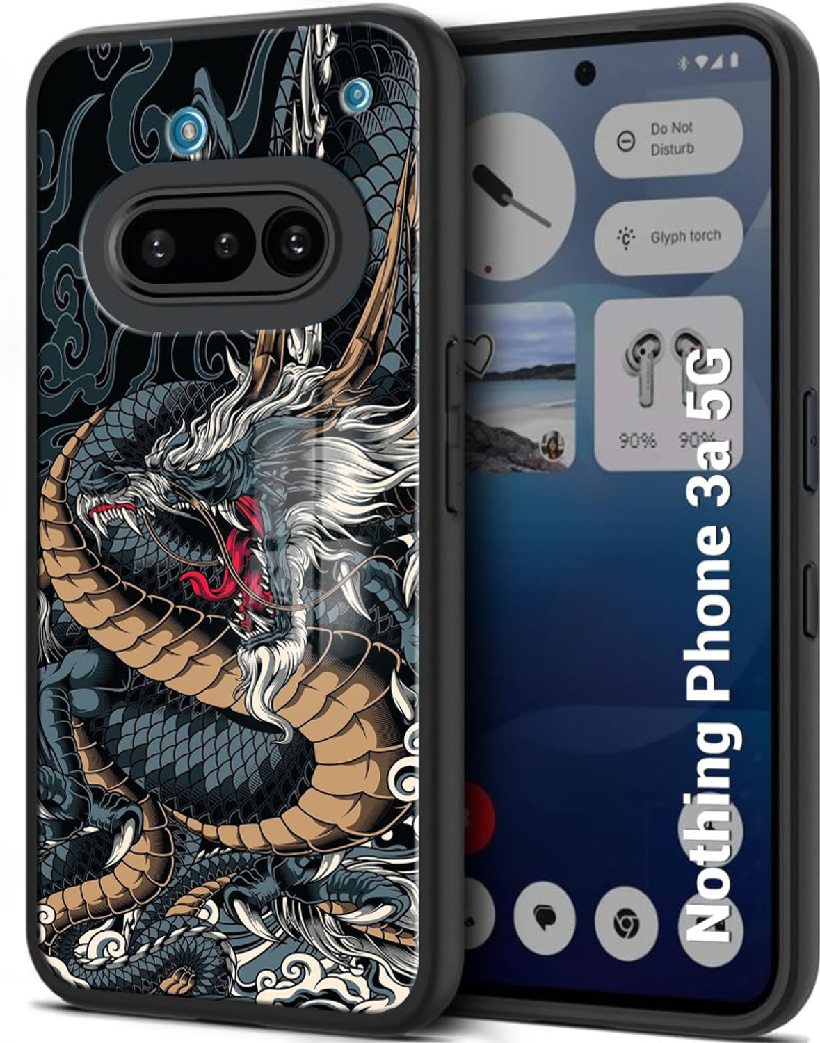 Image of MYSTERIOS Back Cover for Nothing Phone (3a)