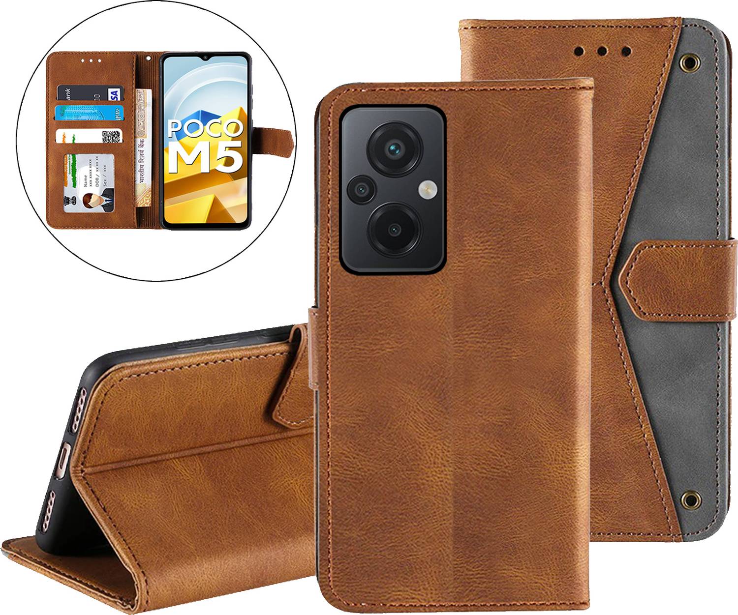 Autofocus Back Cover for Poco M5