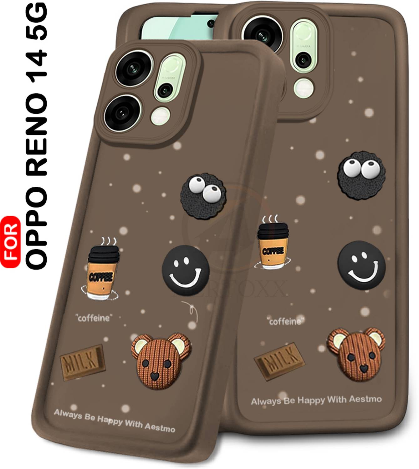 AERTOXX Back Cover for Oppo Reno 14 5G
