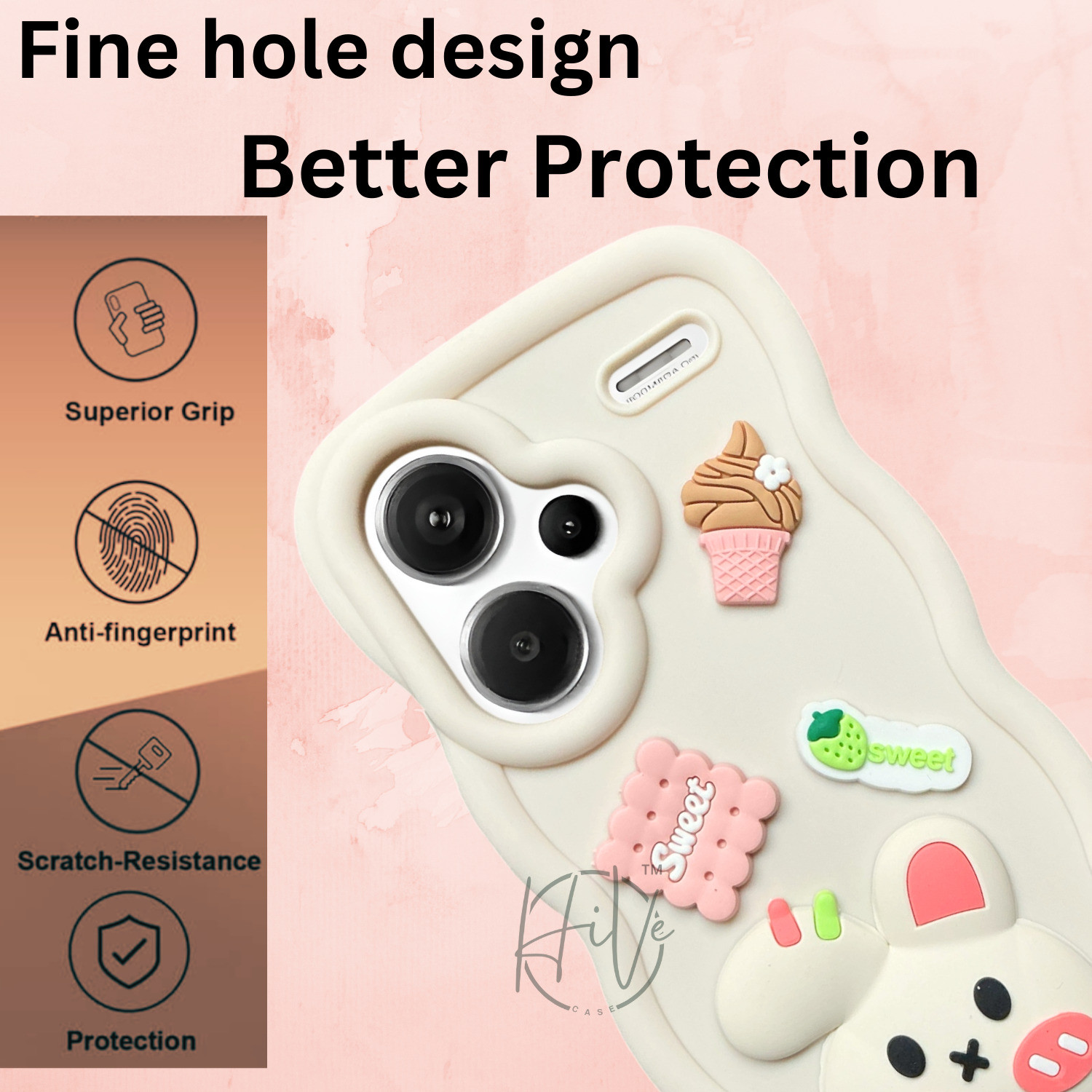 Image of Hive Back Cover for Redmi Note 13 Pro Plus 5G