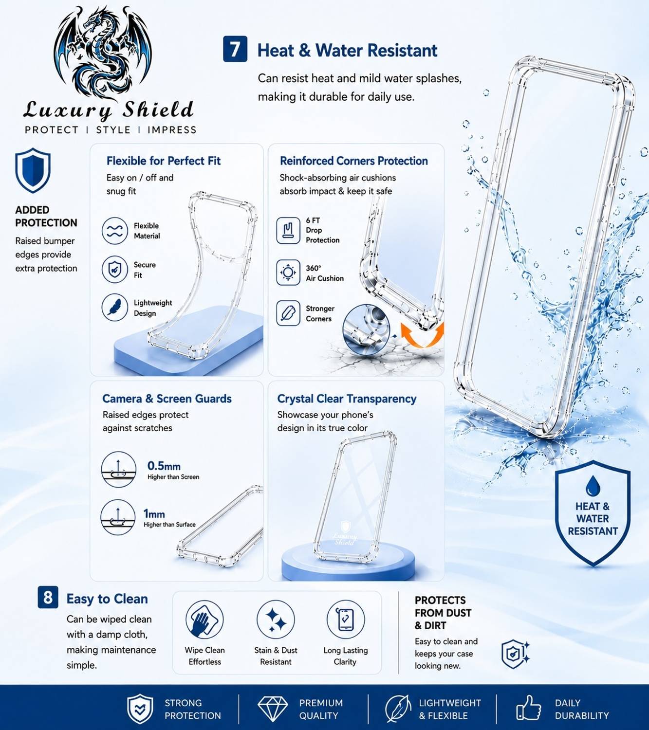 Luxury Shield Back Cover for Vivo V25 5G - Image 4