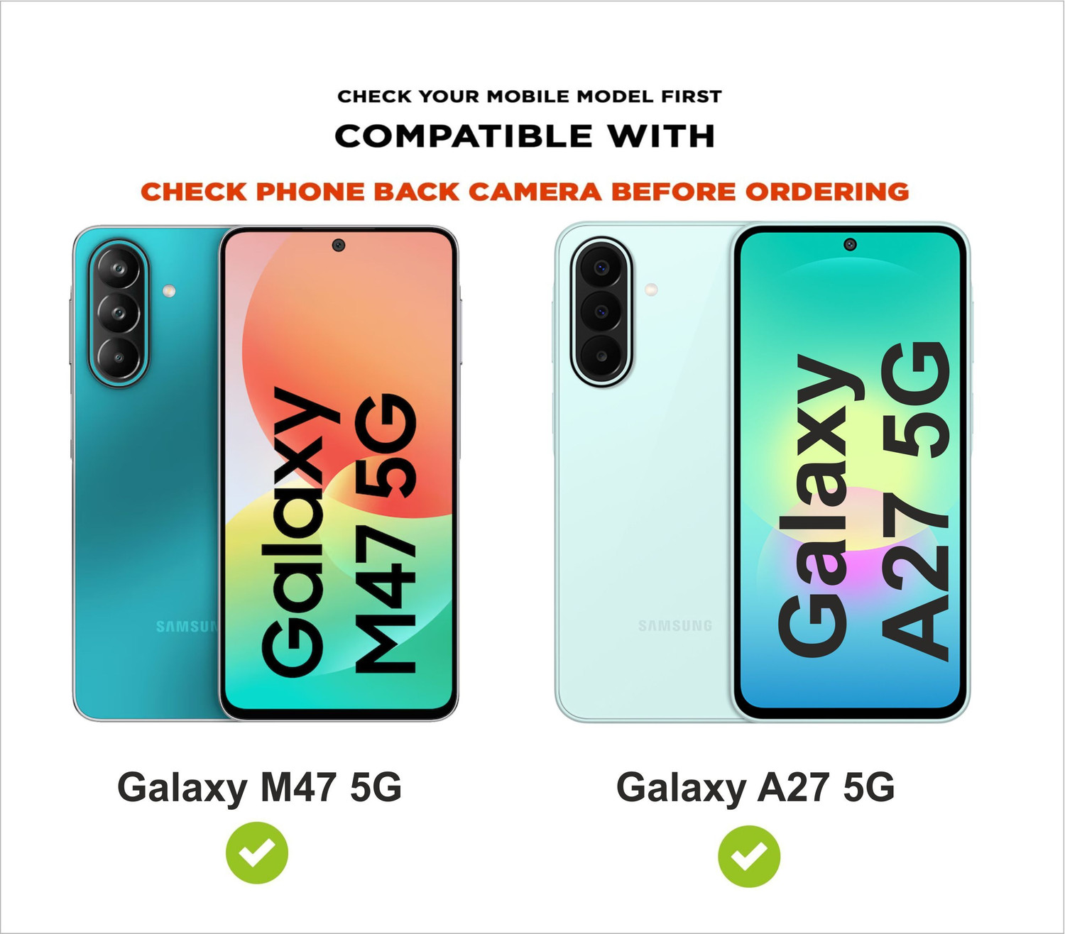 Image of SBMS Back Cover for Samsung Galaxy M47 5G / Samsung Galaxy A27 5G
