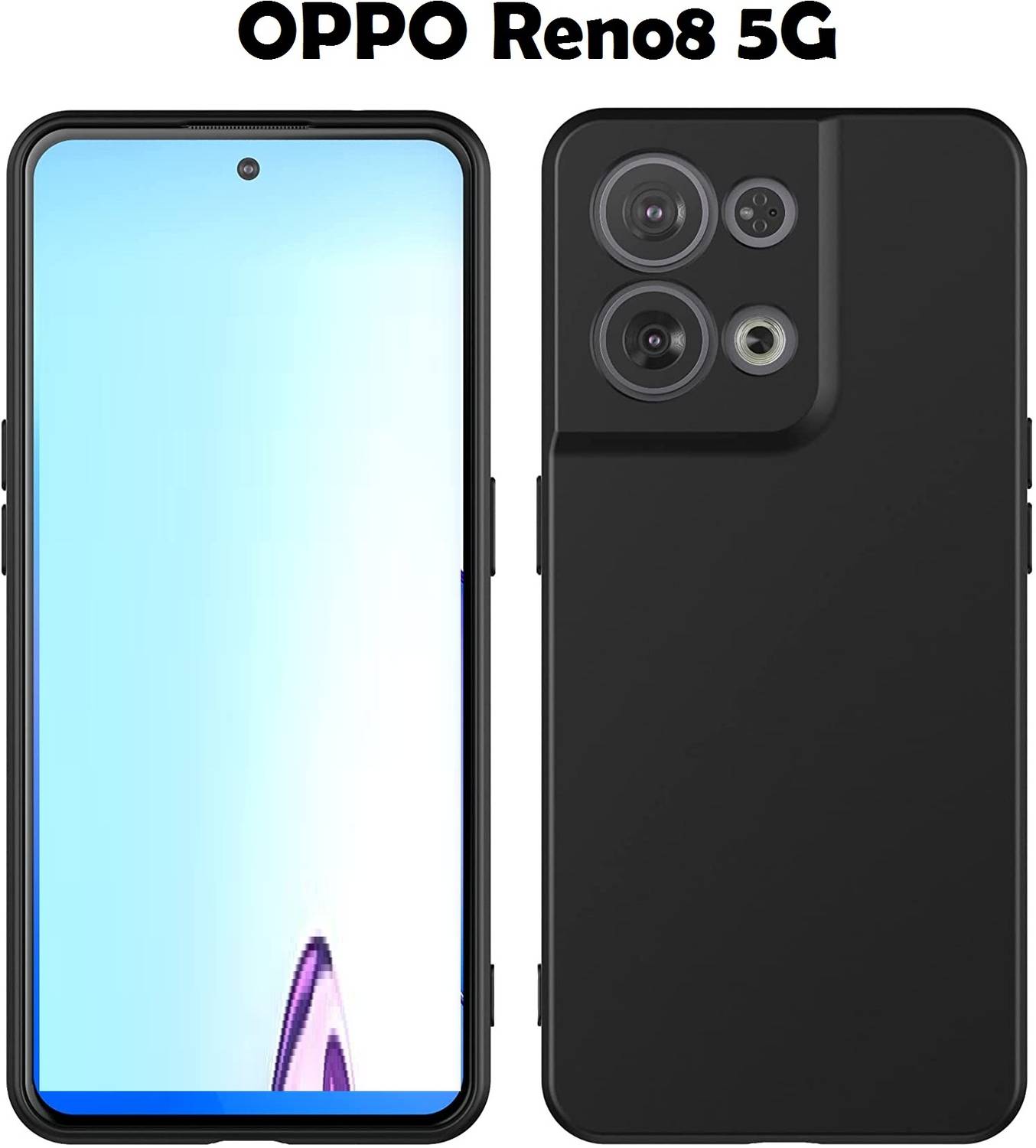 Aaralhub Back Cover for oppo reno8 5g