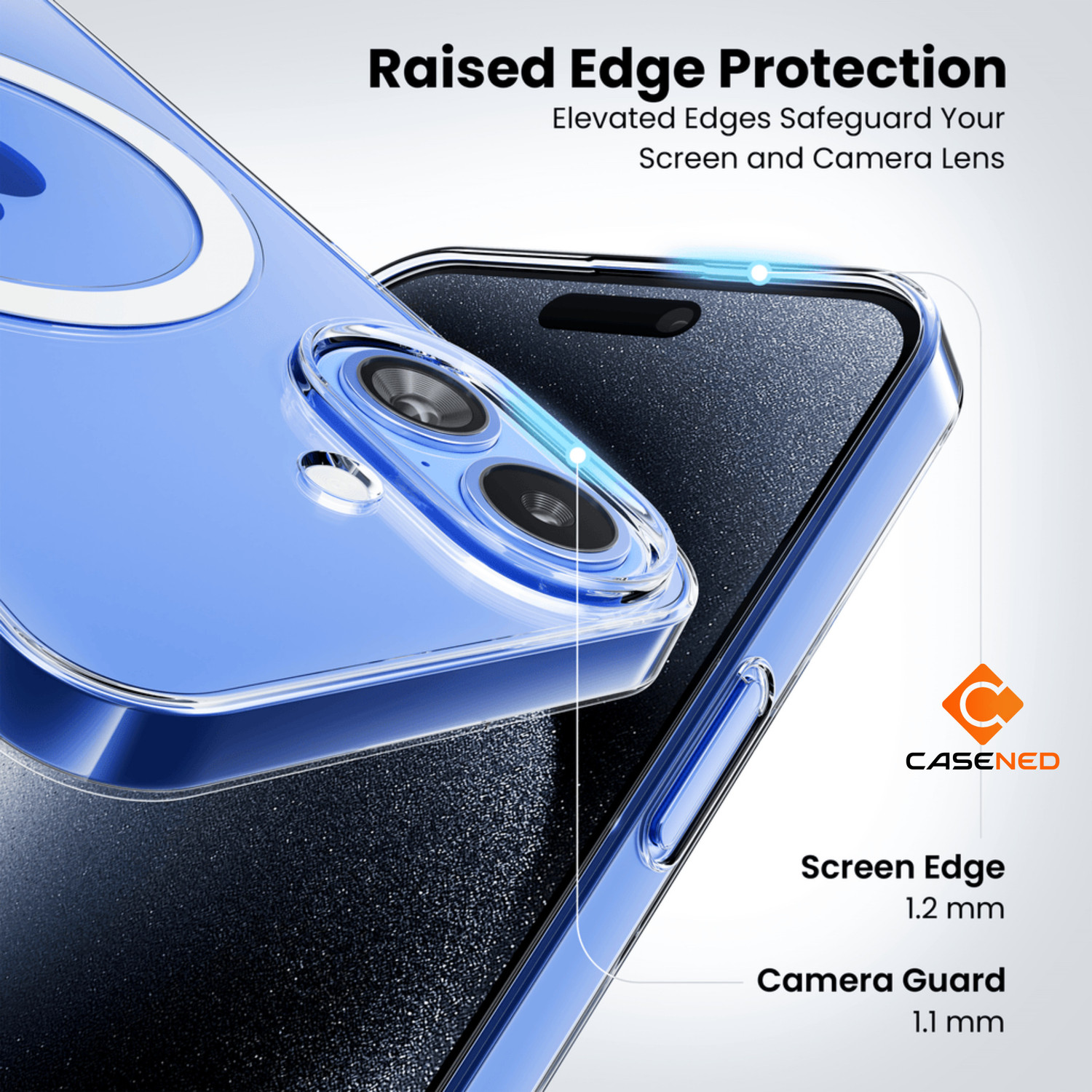 Image of CASENED Back Cover for Apple iPhone 16