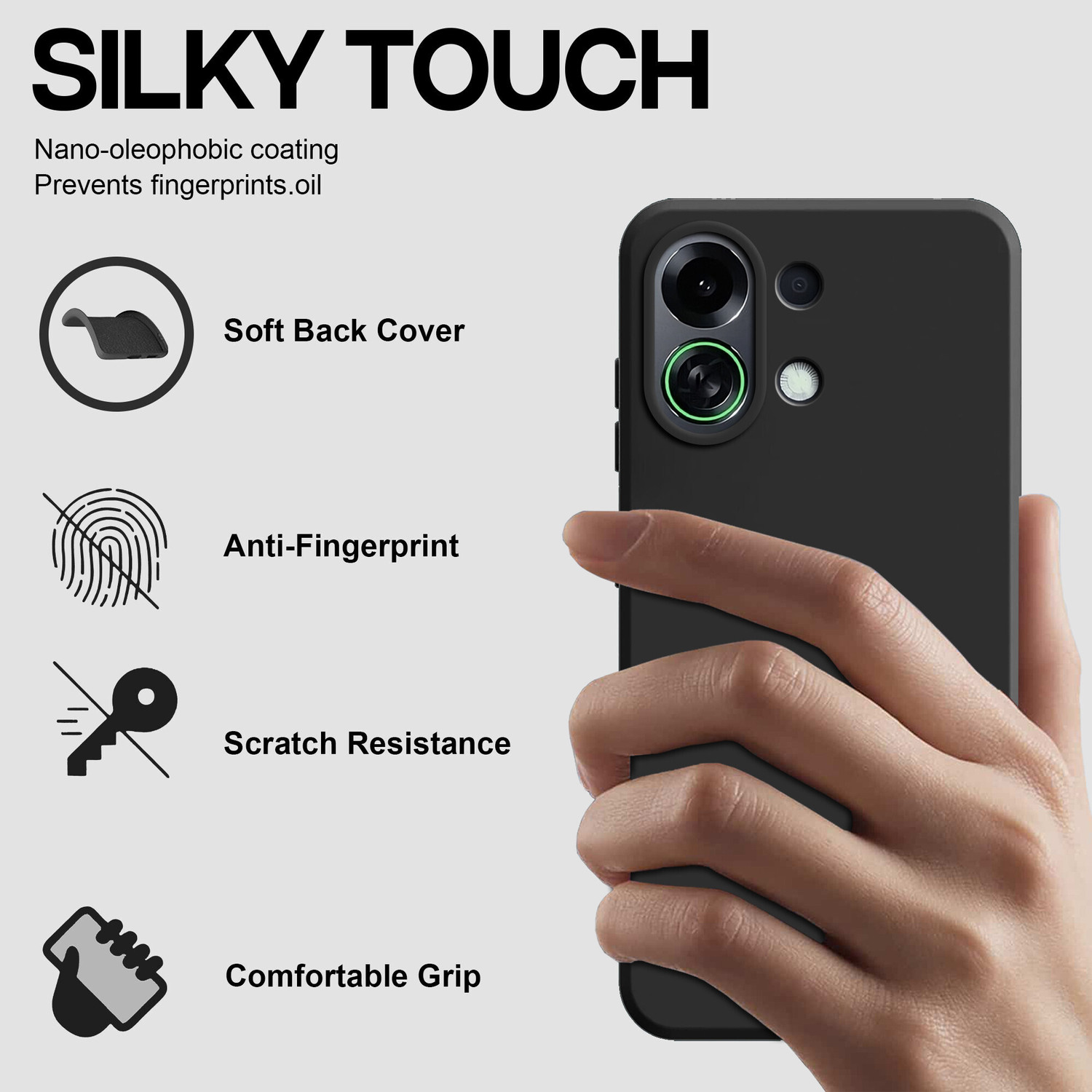 Image of HUPSHY Back Cover for OPPO K13 Turbo Pro 5G