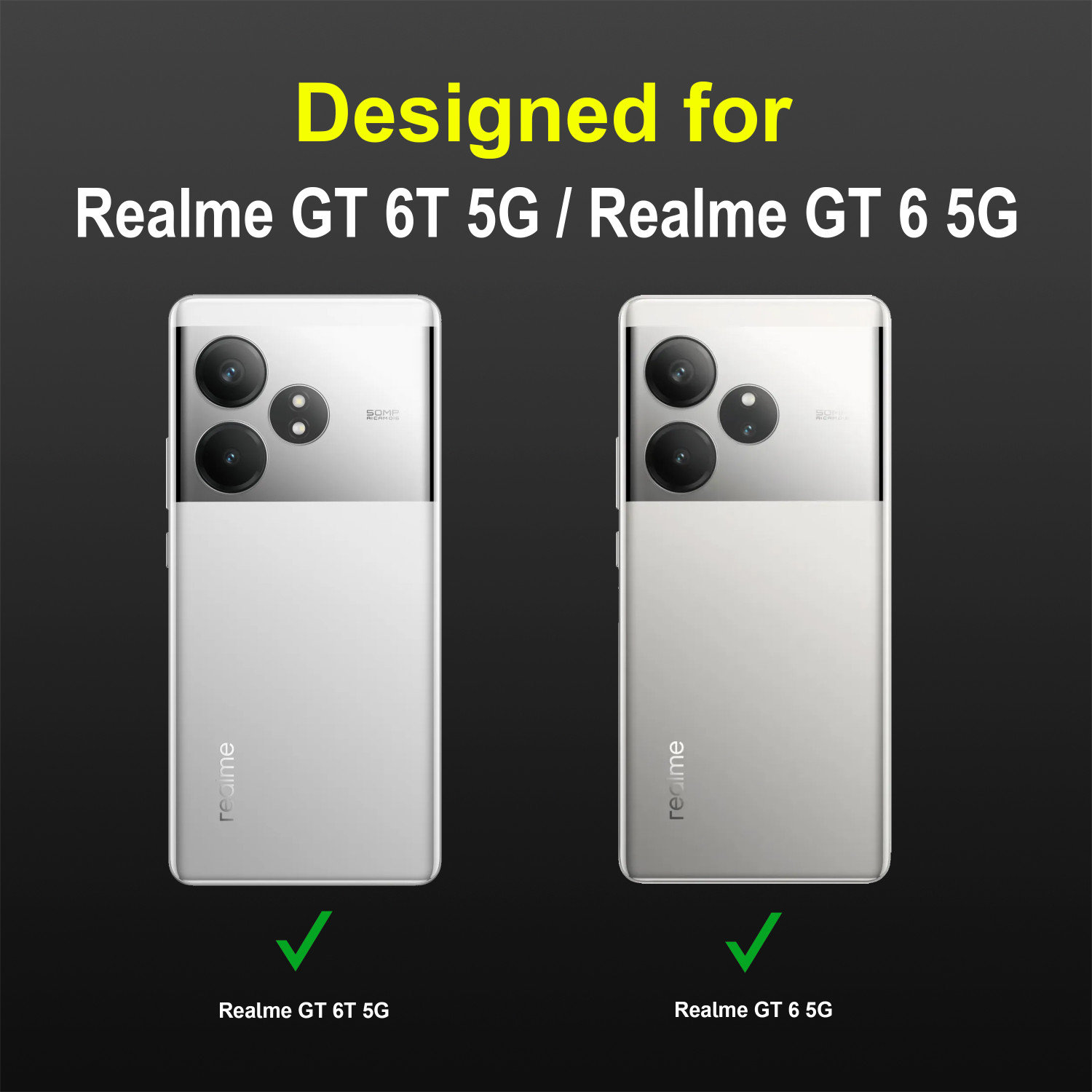 Image of GLOBAL NOMAD Back Cover for Realme GT 6T 5G