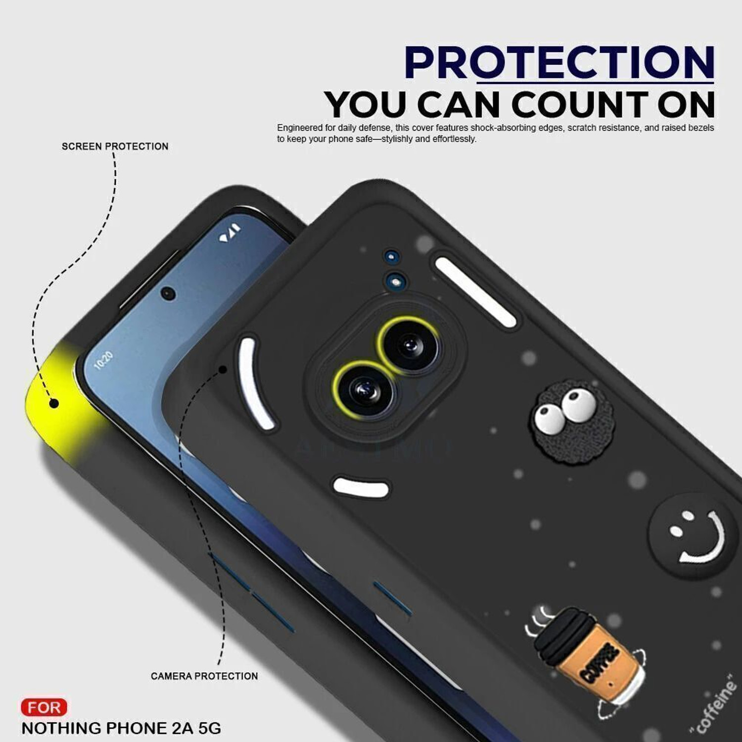 Image of AESTMO Back Cover for Nothing Phone (2a) 5G
