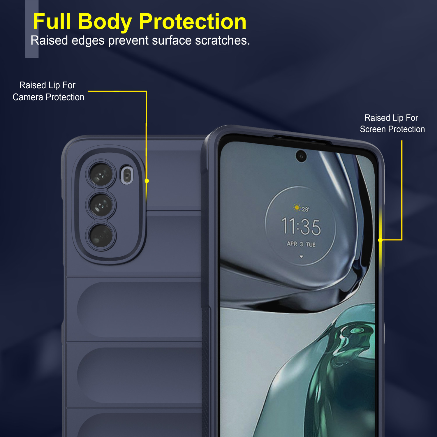 Image of GLOBAL NOMAD Back Cover for MOTOROLA G62