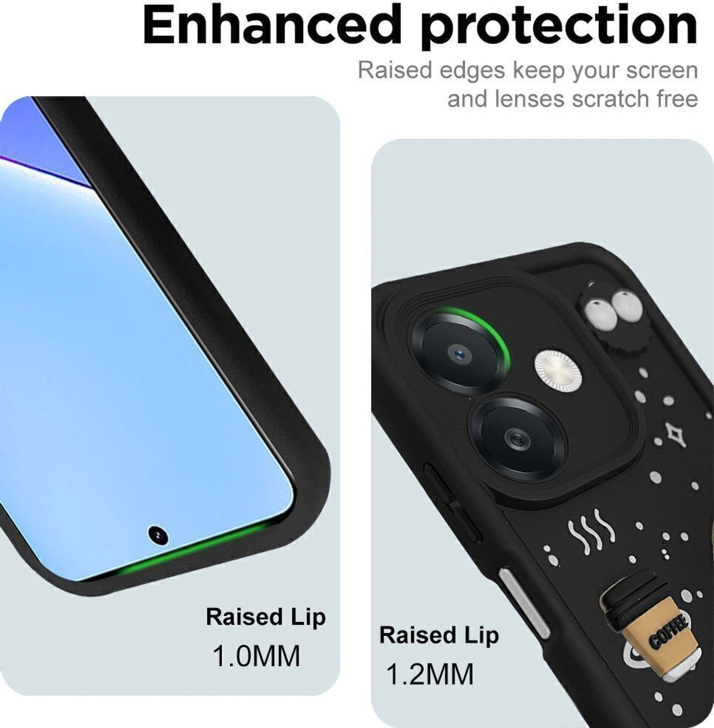 Image of KartV Back Cover for Oppo A3x