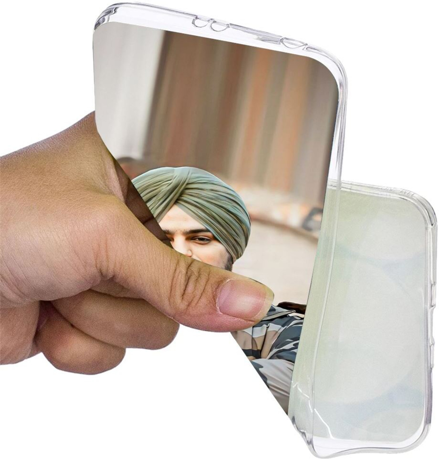 Image of PHONE WALEY.COM Back Cover for Oppo K12x 5G,CPH2667,SIDHU MOSE WALA,SINGER,PUNJABI SINGER,RAPPER (Khaki, Flexible, Silicon, Pack of: 1)