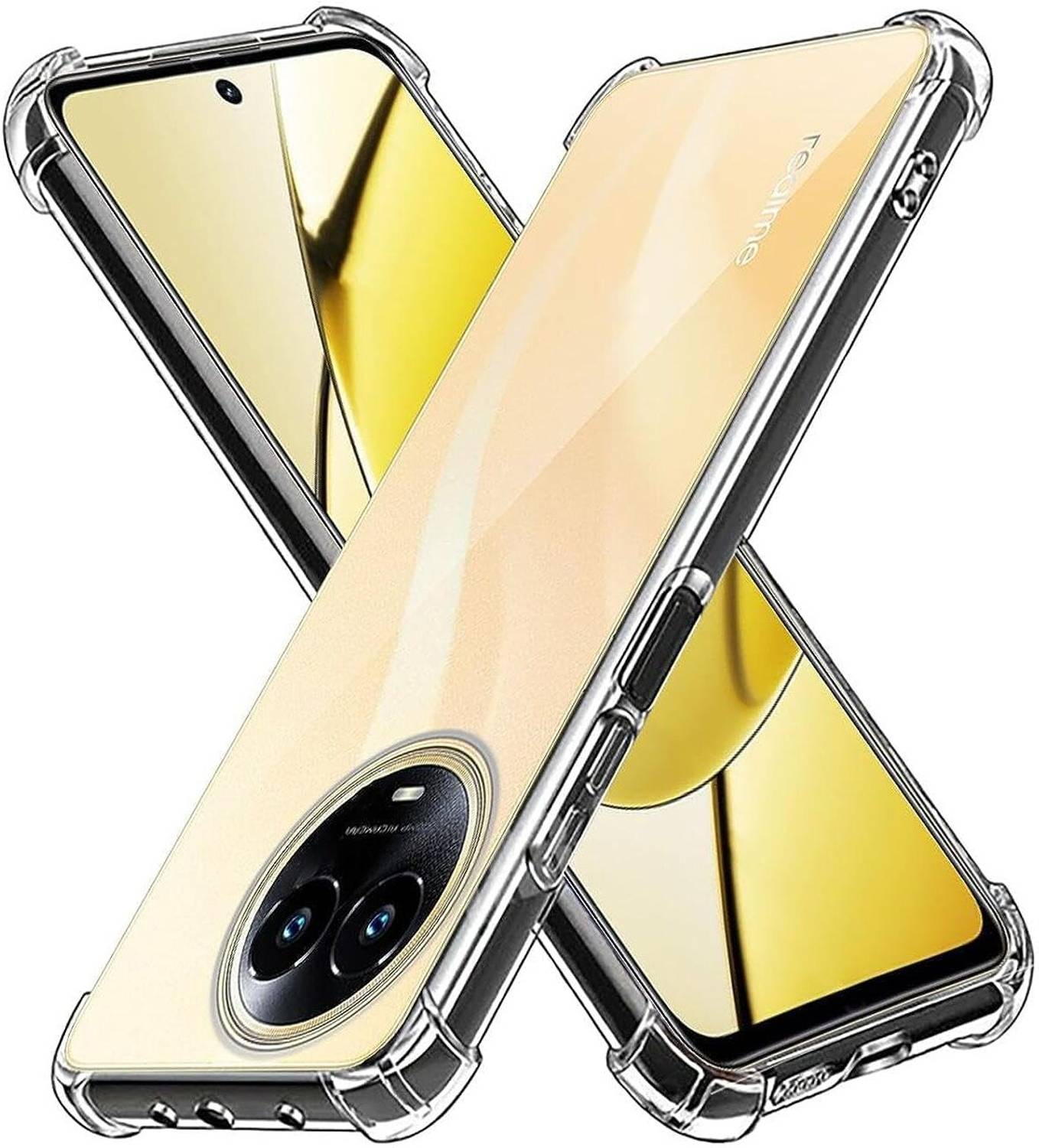 RUNICHA Back Cover for Realme Narzo 60X 5G