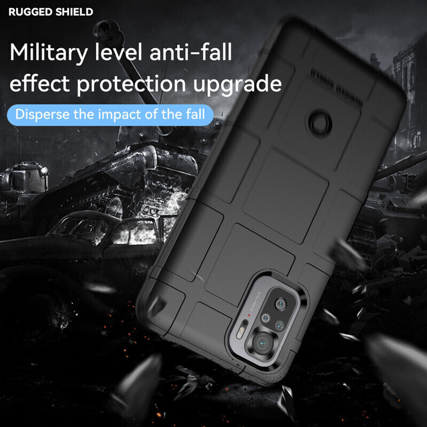 Image of Cover Alive Back Cover for Mi Redmi Note 10