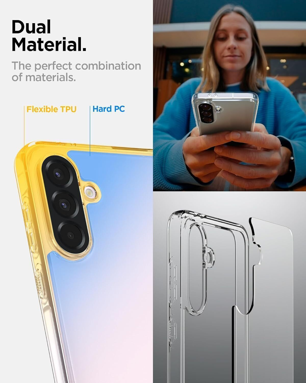 Image of Spigen Ultra Hybrid Back Cover for Samsung Galaxy A56 5G