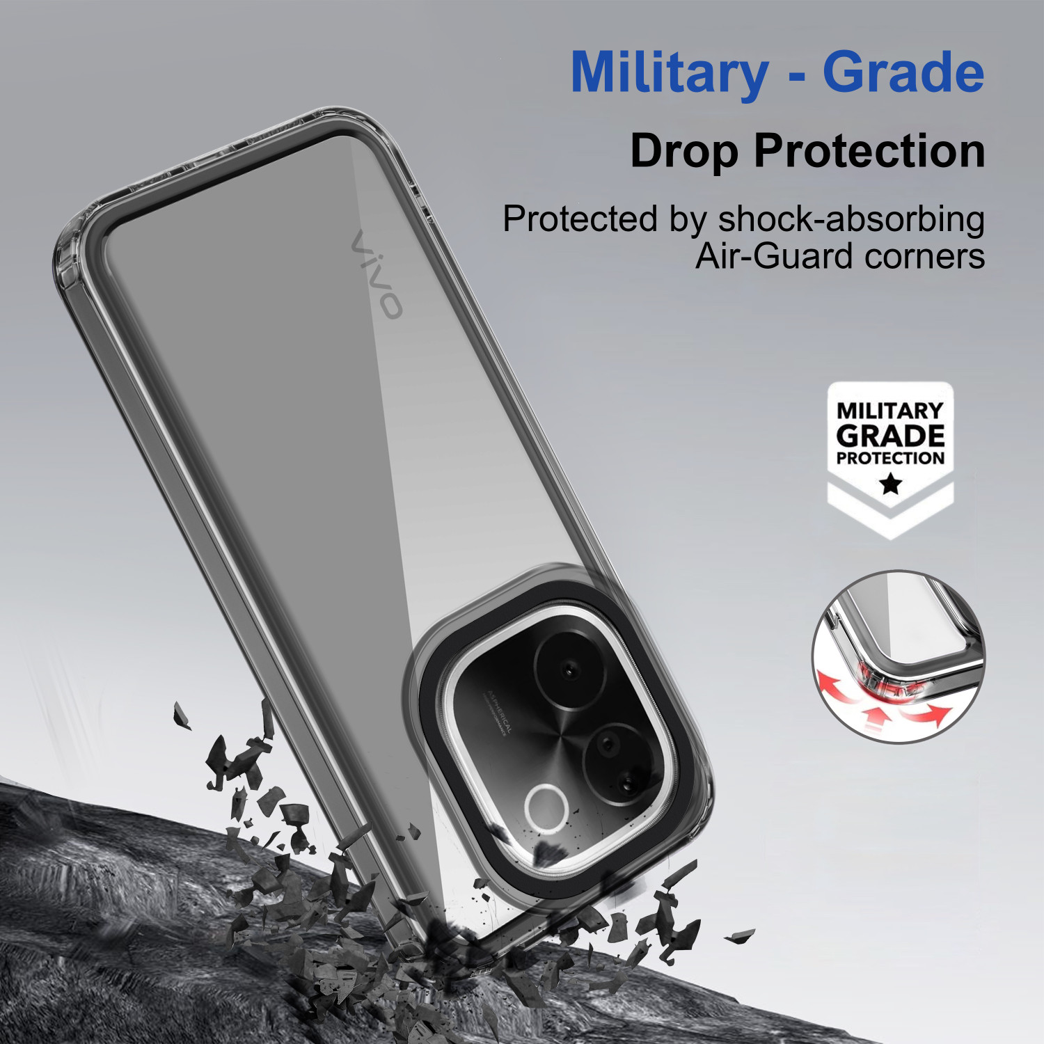 Image of GLOBAL NOMAD Back Cover for vivo T3 Pro 5G