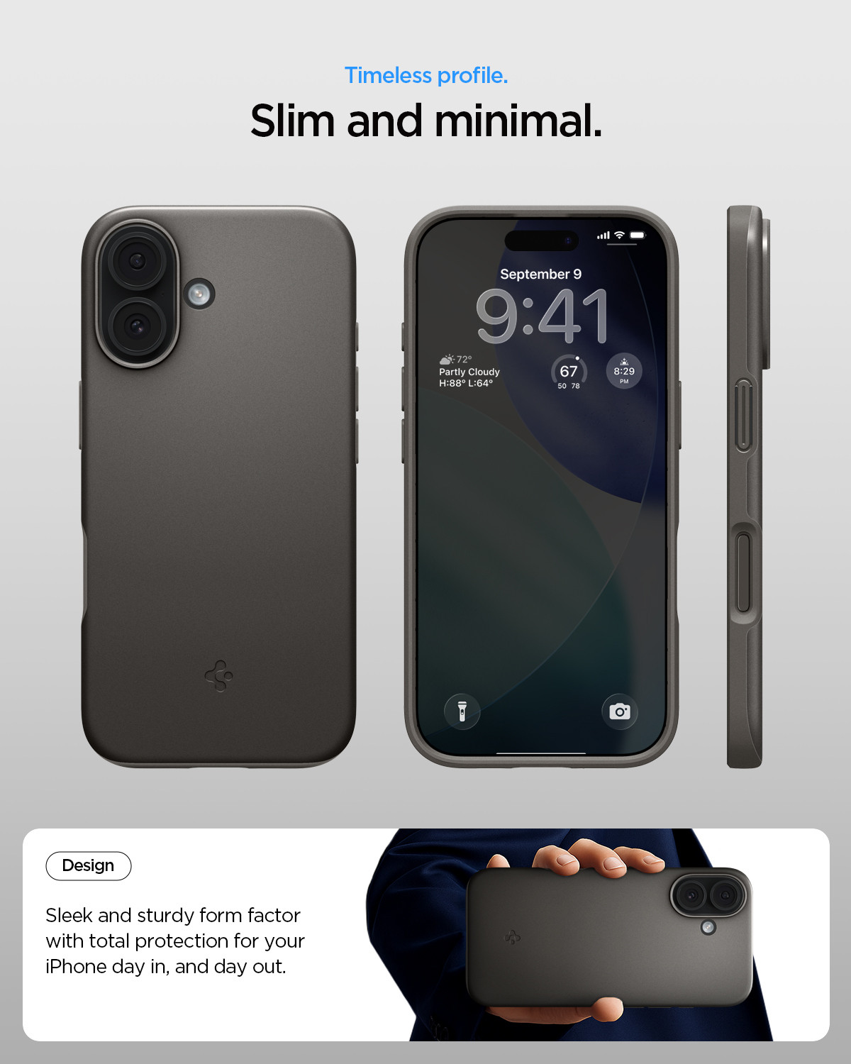 Image of Spigen Thin Fit MagFit Back Cover for iPhone 17