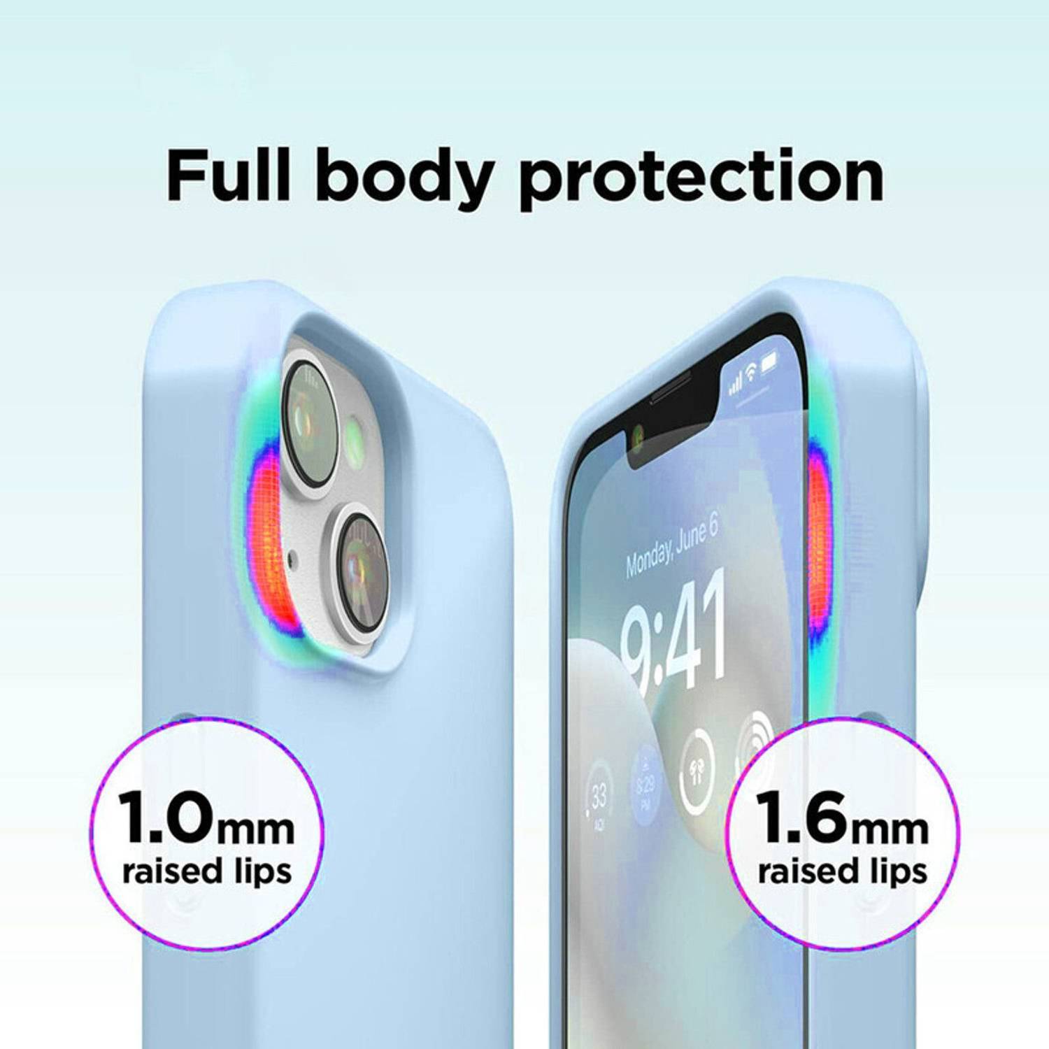 Celvas Back Cover for iPhone 15 Blue - Image 3