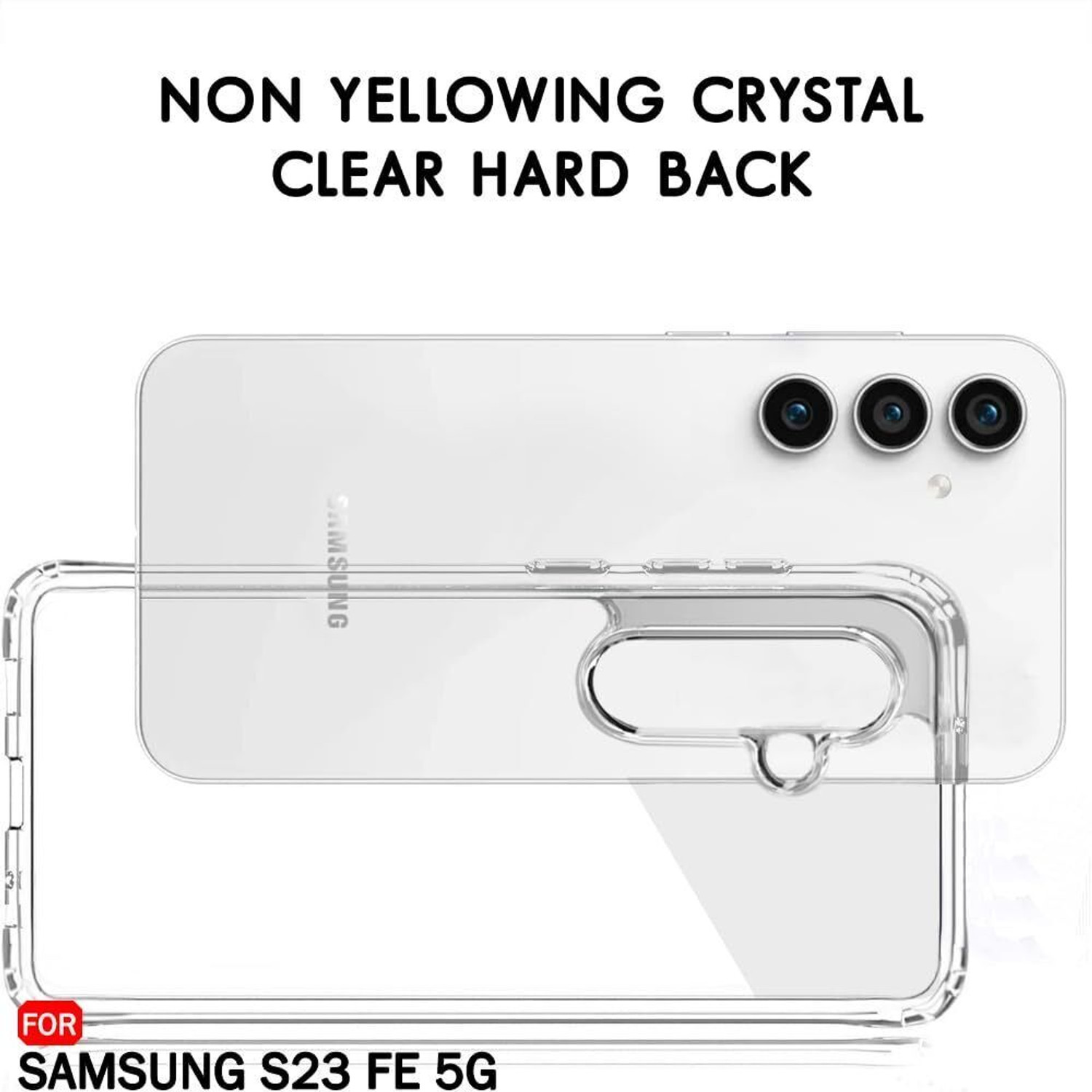 Image of Flipkart SmartBuy Back Cover for Samsung Galaxy S23 FE 5G