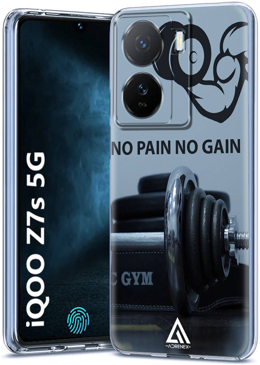 Adrenex Back Cover for iQOO Z7s 5G