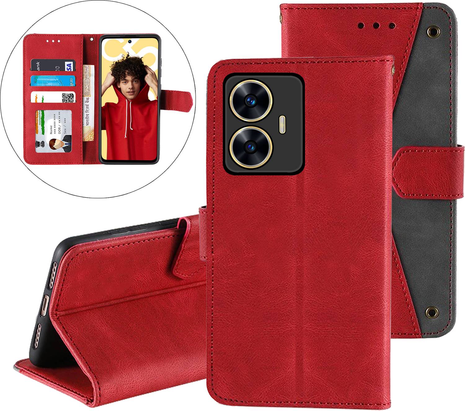 Autofocus Back Cover for Realme C55