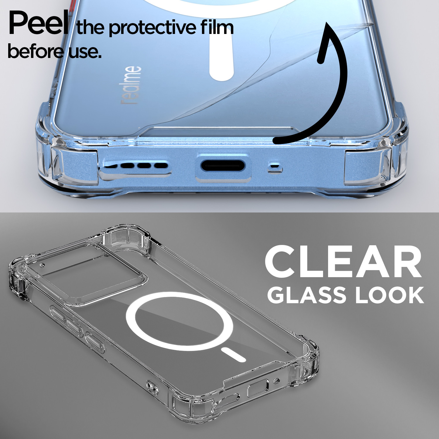 Image of Flipkart SmartBuy Back Cover for Realme GT 7 5G , GT 7T 5G , GT 7 Dream Edition
