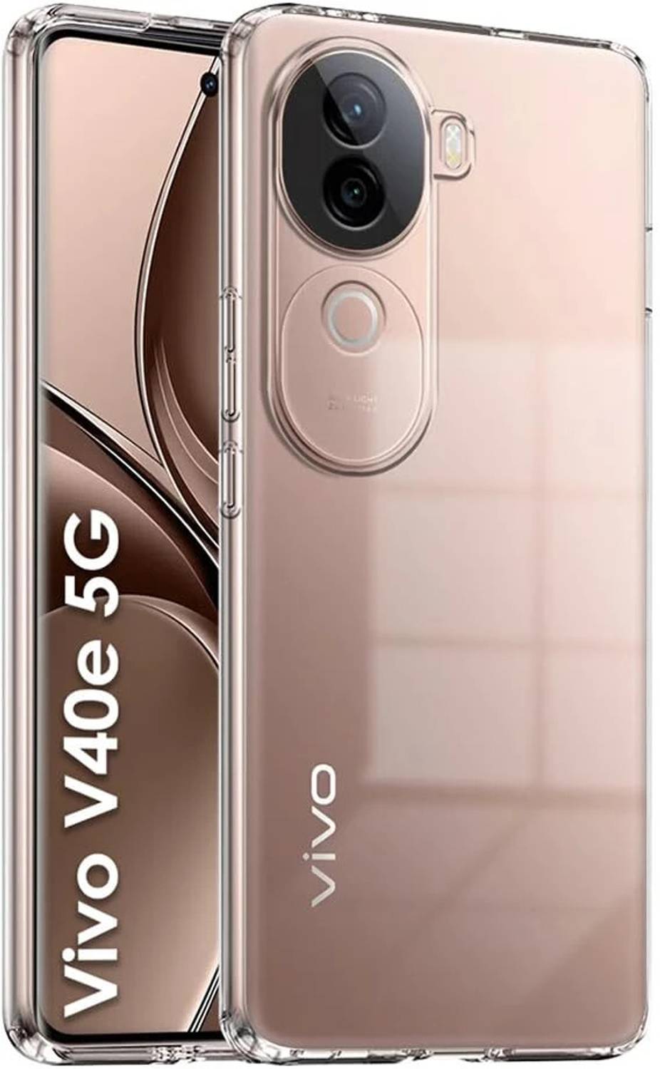 Caseroy Back Cover for Vivo V40e