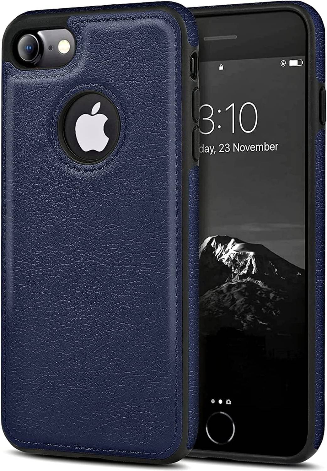 AmericHome Back Cover for Iphone 6 Leather Pu