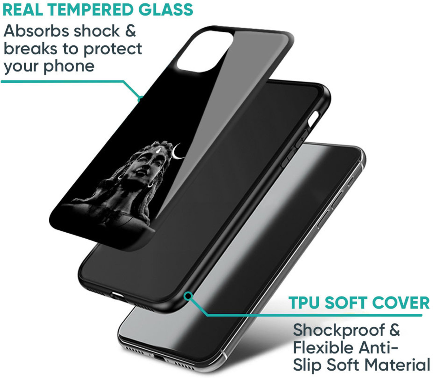 Image of QRIOH Back Cover for Vivo V60 5G