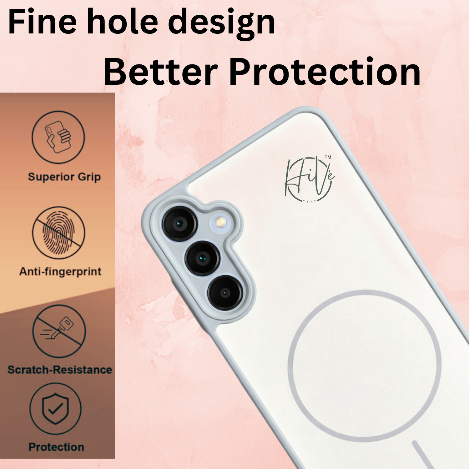 Image of Hive Back Cover for Samsung Galaxy A15, Samsung Galaxy F15, Samsung Galaxy M15