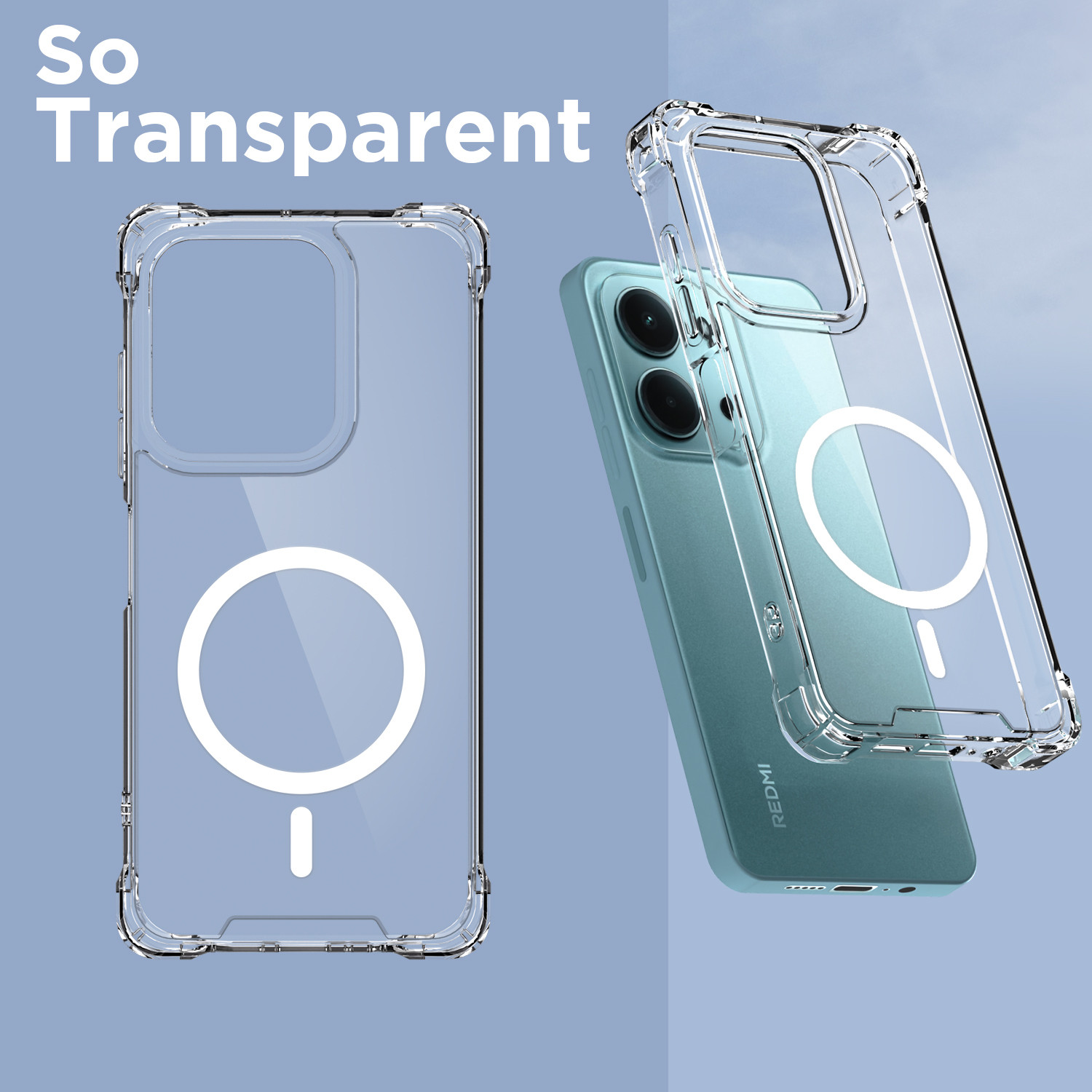 Image of GLOBAL NOMAD Back Cover for Redmi 15C 5G