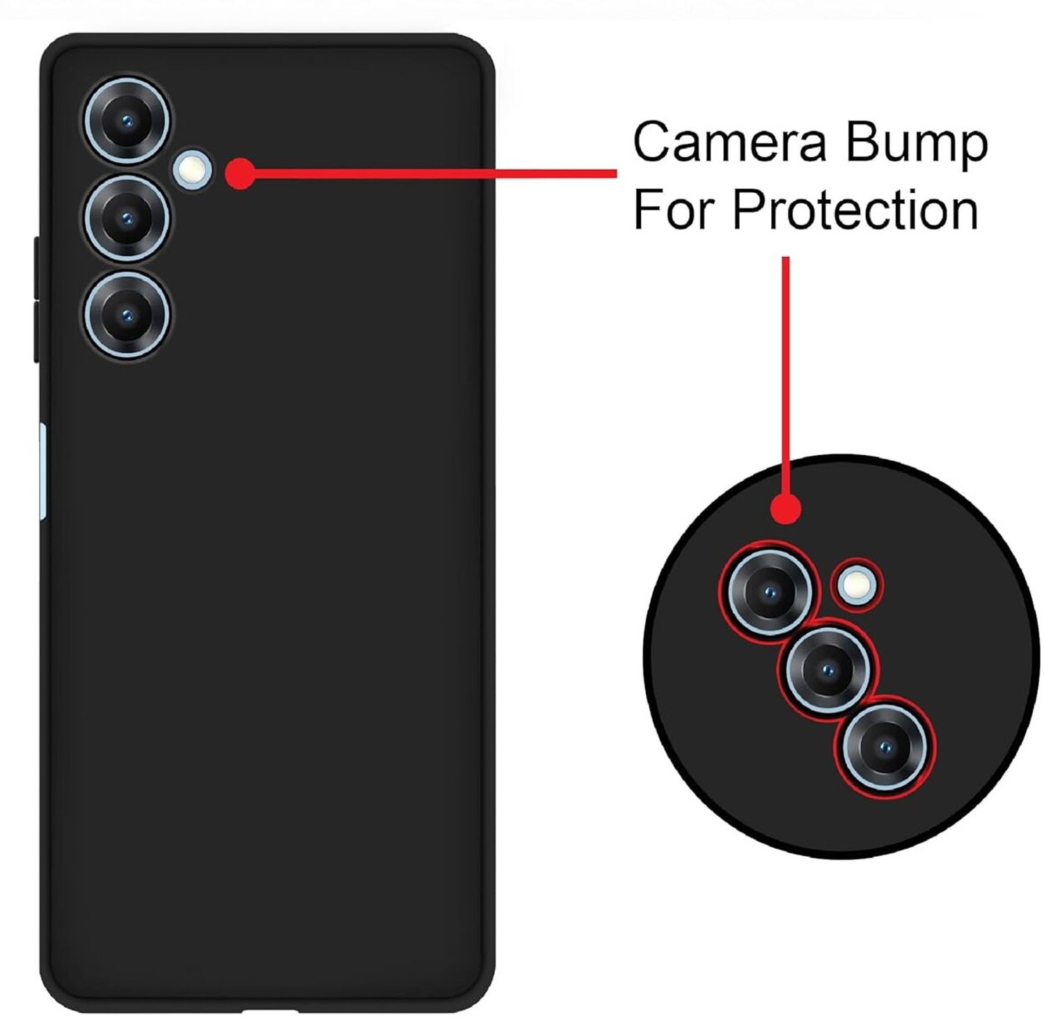 Image of O2MG Back Cover for SAMSUNG Galaxy M35 5G