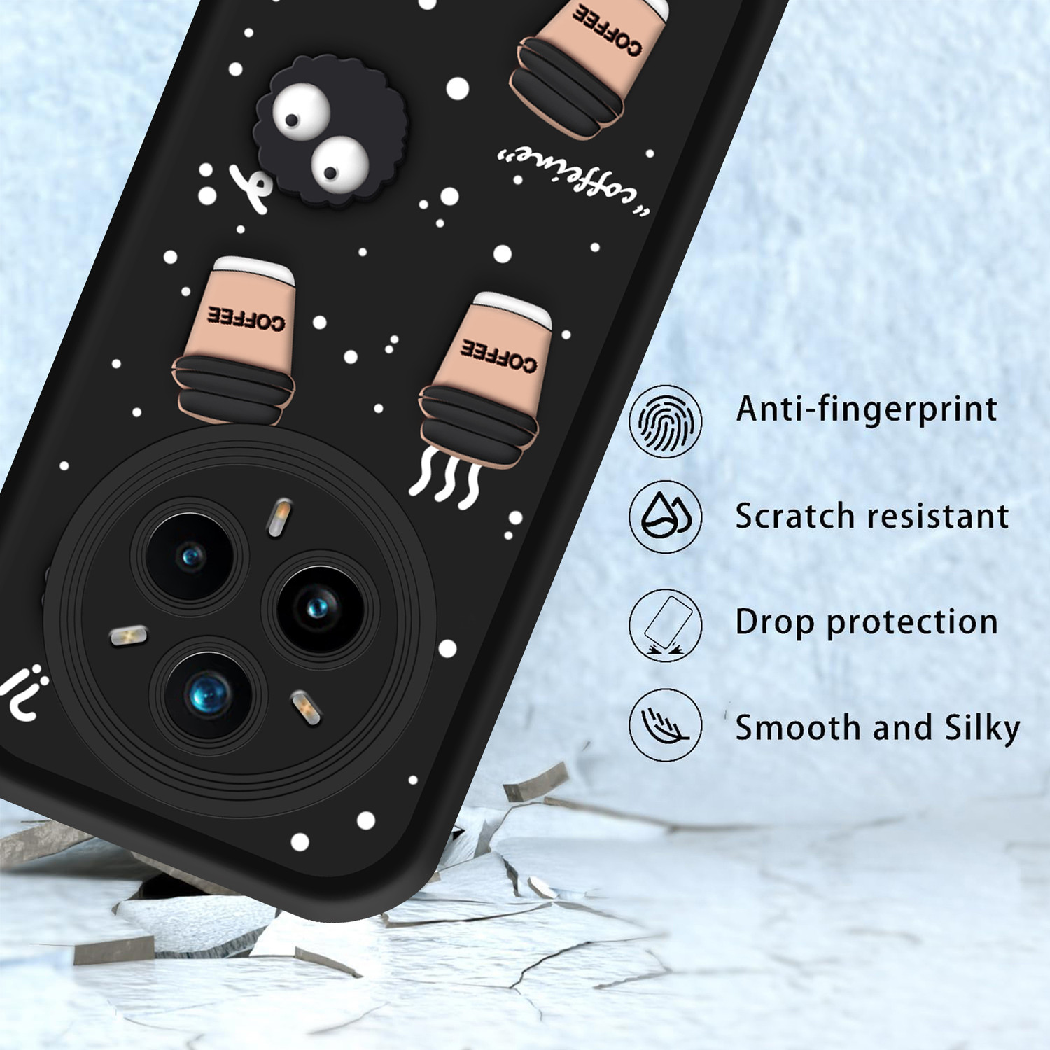 Image of CASETASTIC Back Cover for Realme 14 Pro+ Plus 5G