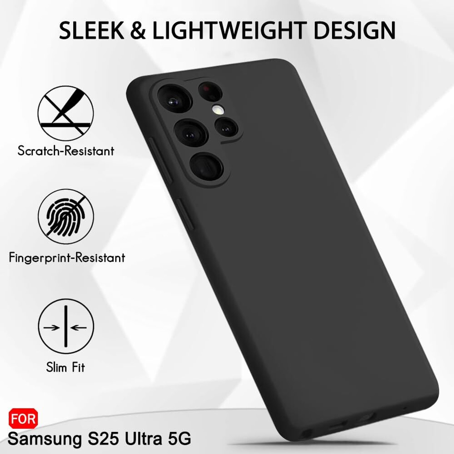 Image of SMARTCASE Back Cover for SAMSUNG Galaxy S25 Ultra 5G