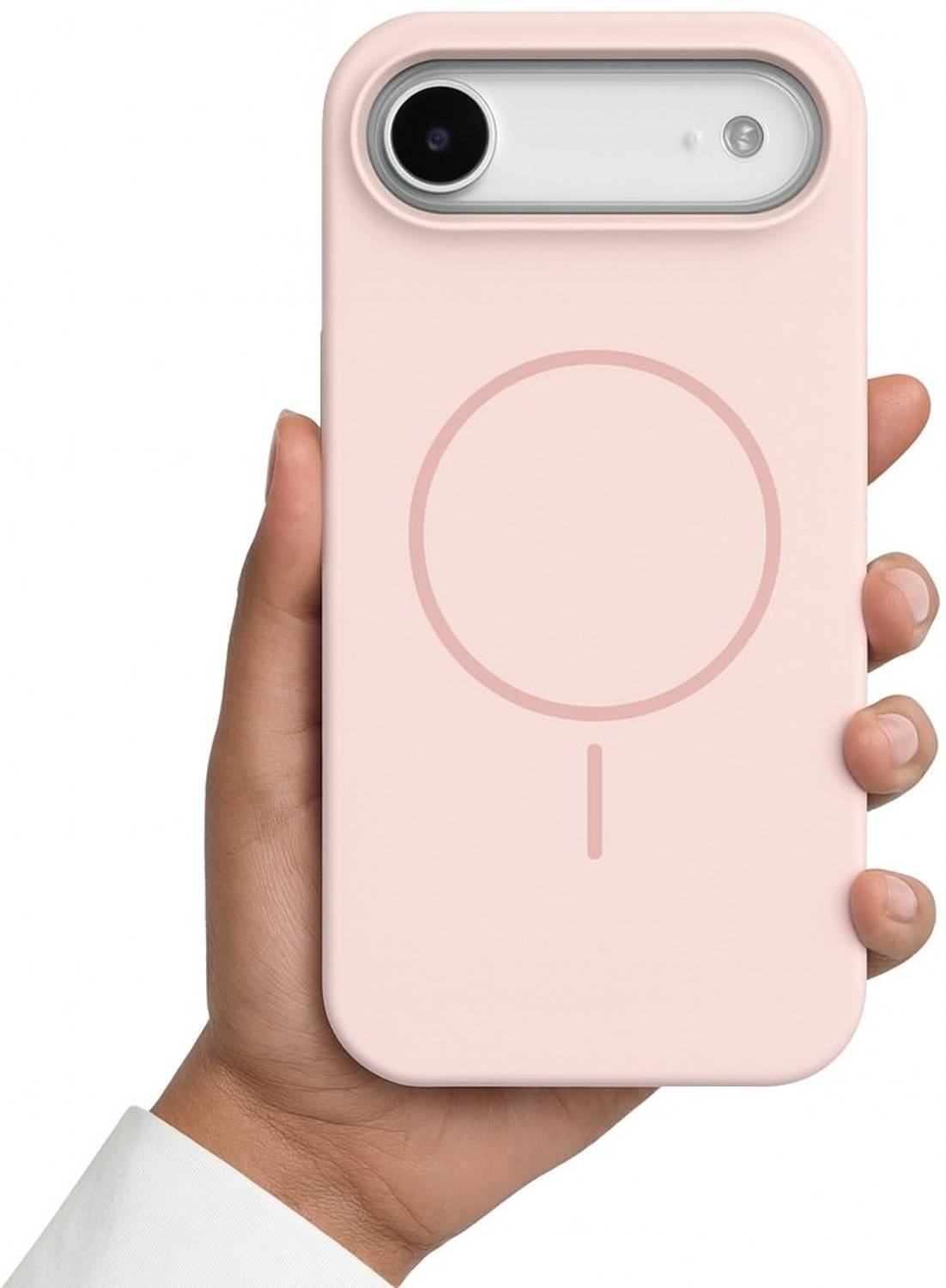 AGRONA Back Cover for Apple iPhone 17 Air | Premium Silicone MagSafe Compatible Shockproof Case