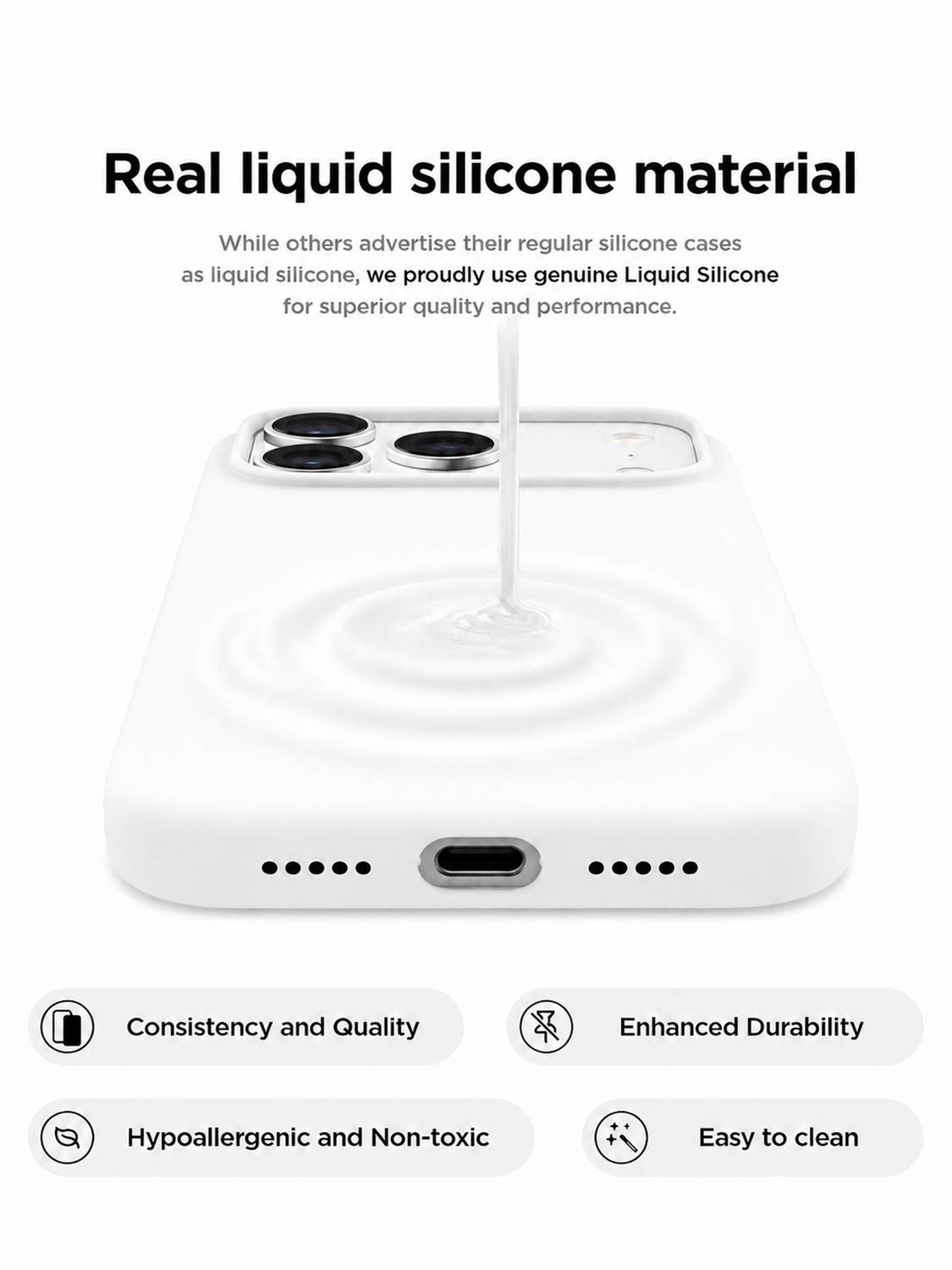 AUREVIA iPhone 17 Pro Max Silicone Case - Image 4