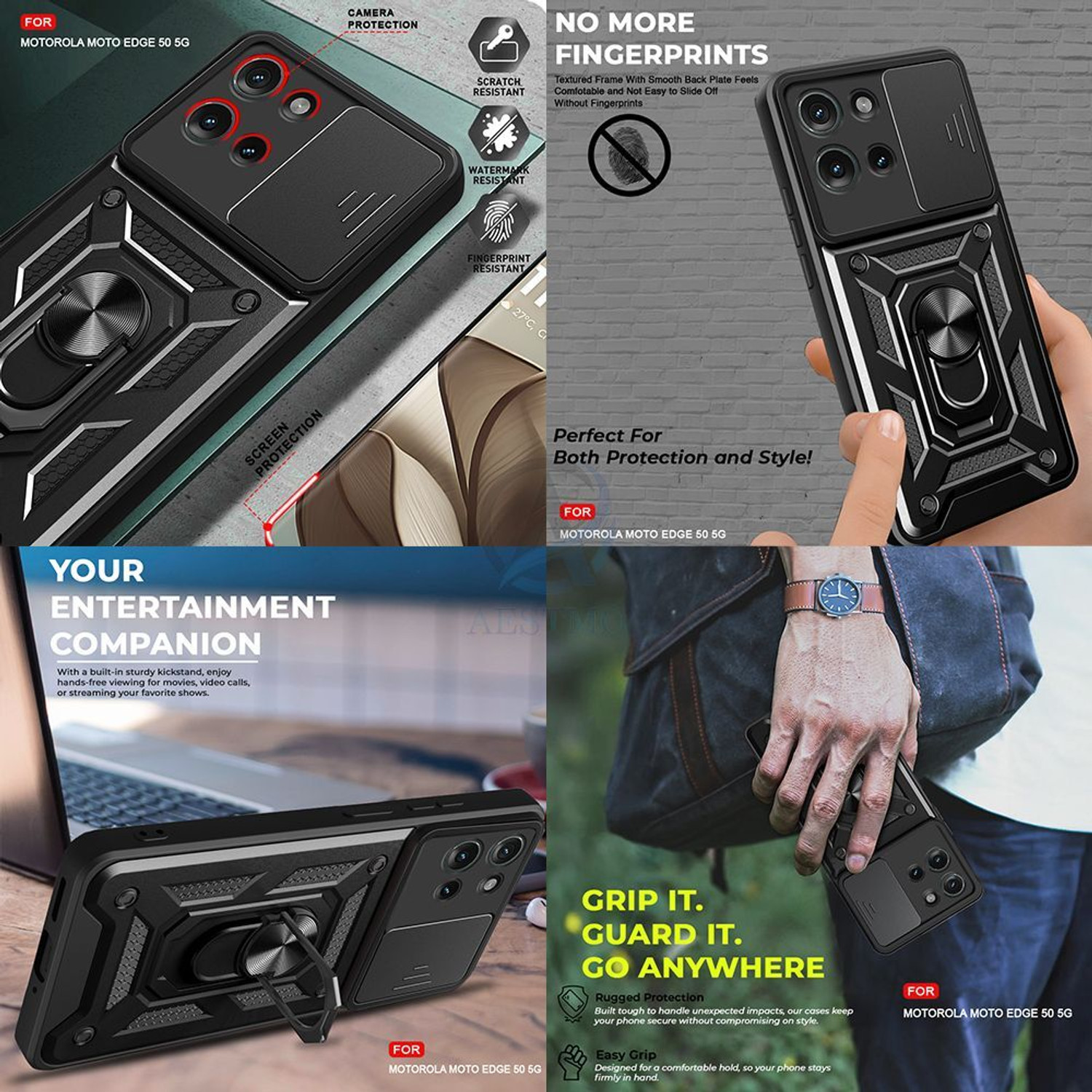 Image of AESTMO Back Cover for Moto Edge 50 5G