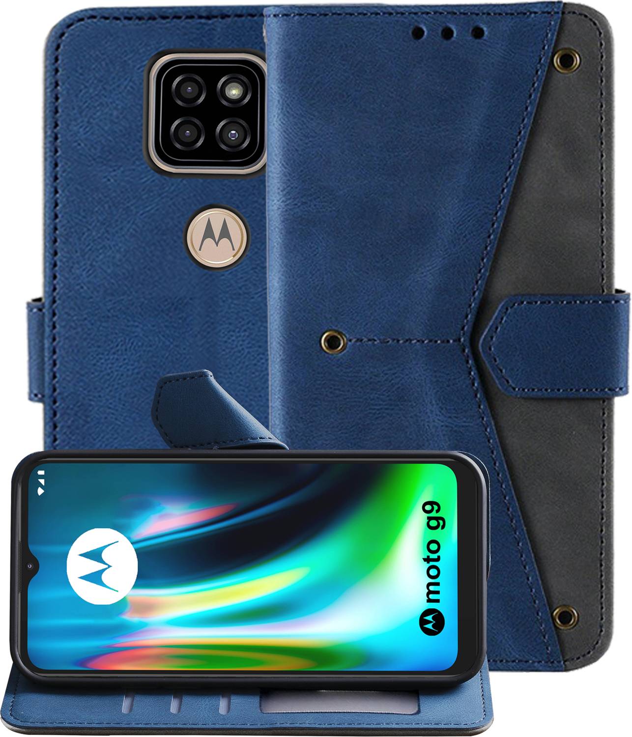Autofocus Flip Cover for Motorola Moto G9