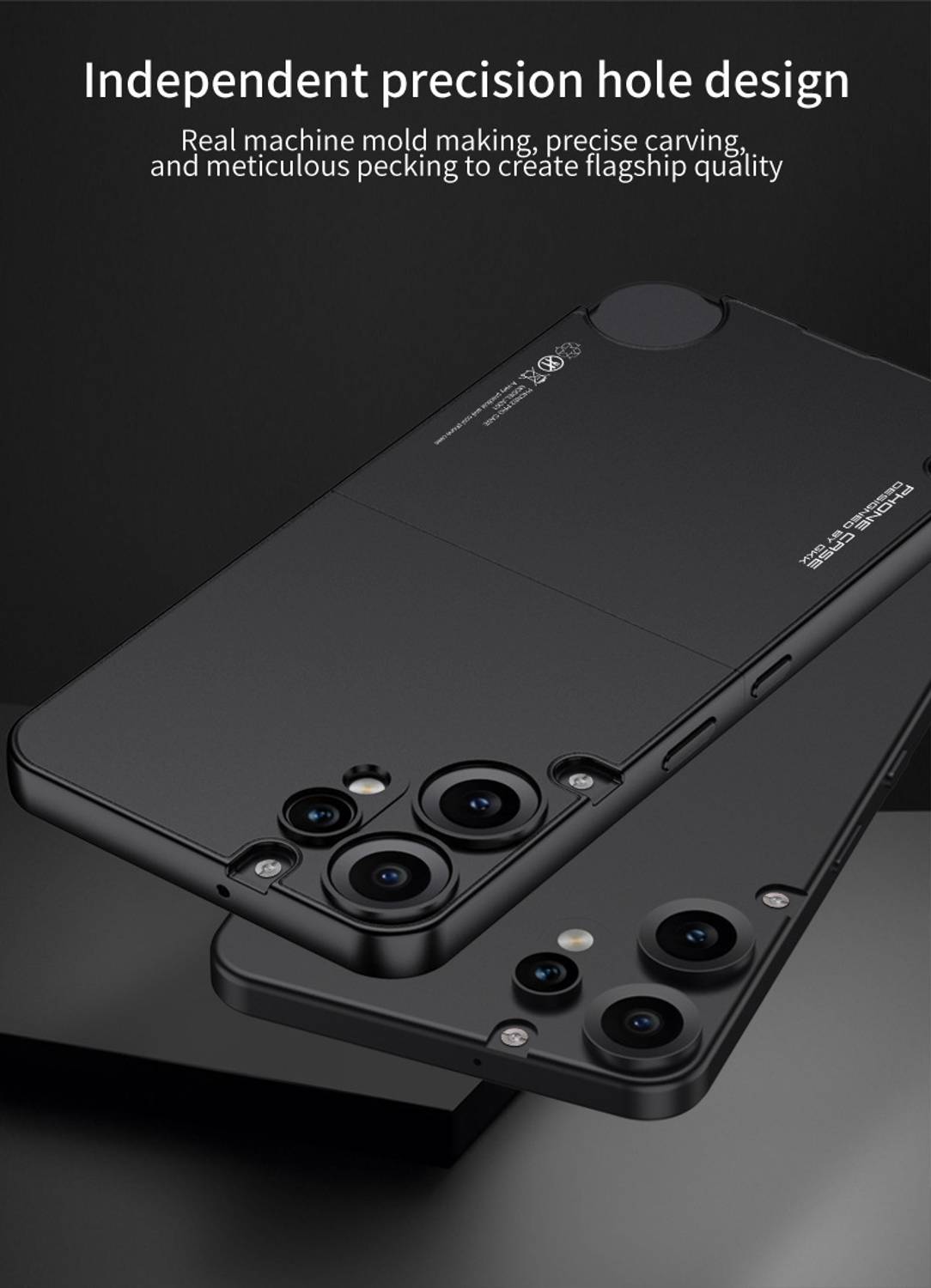 SoulBuy Back Cover for CMF Nothing Phone 2 Pro Black - Image 3
