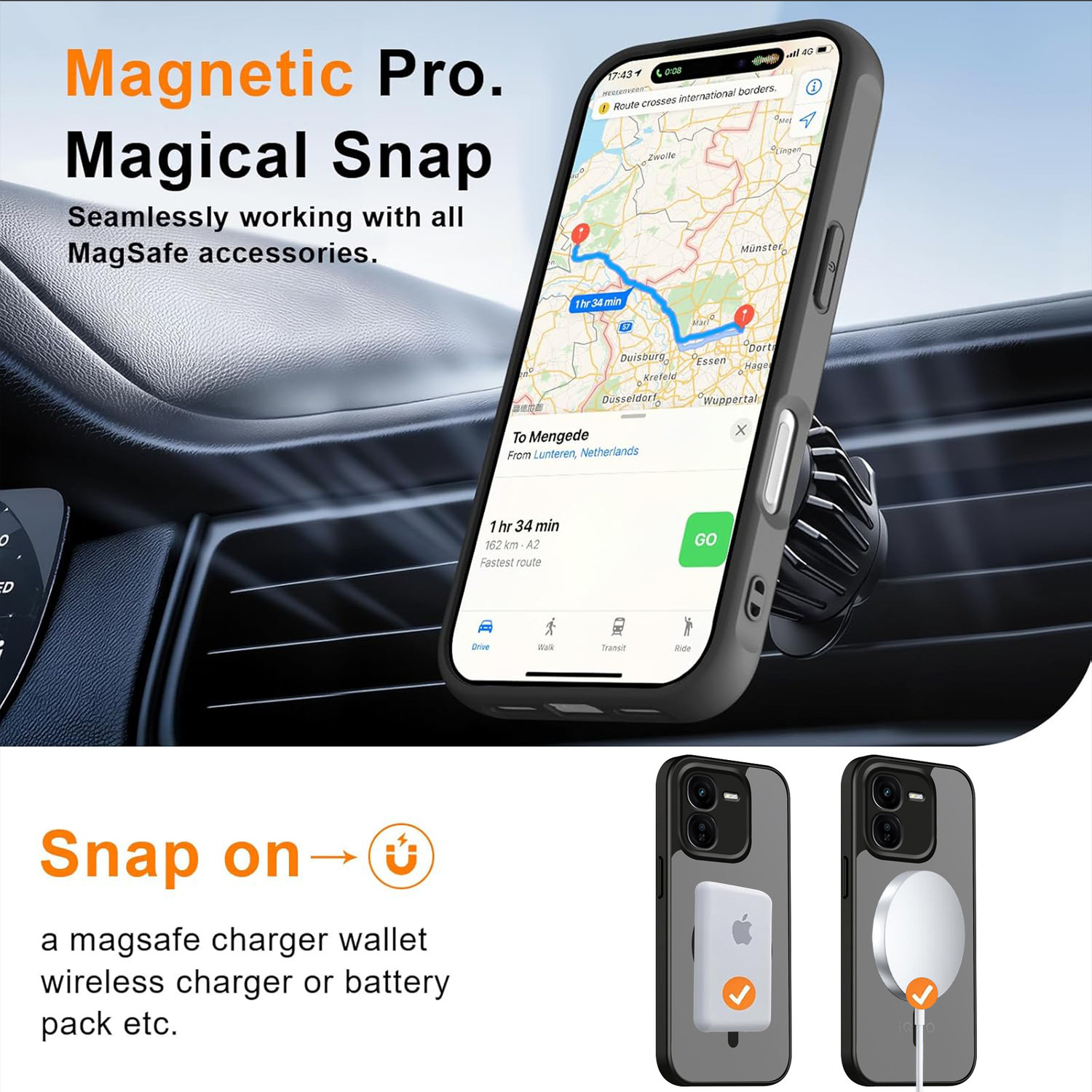 Image of SMARTPOCKET Back Cover for iQOO Z9x 5G