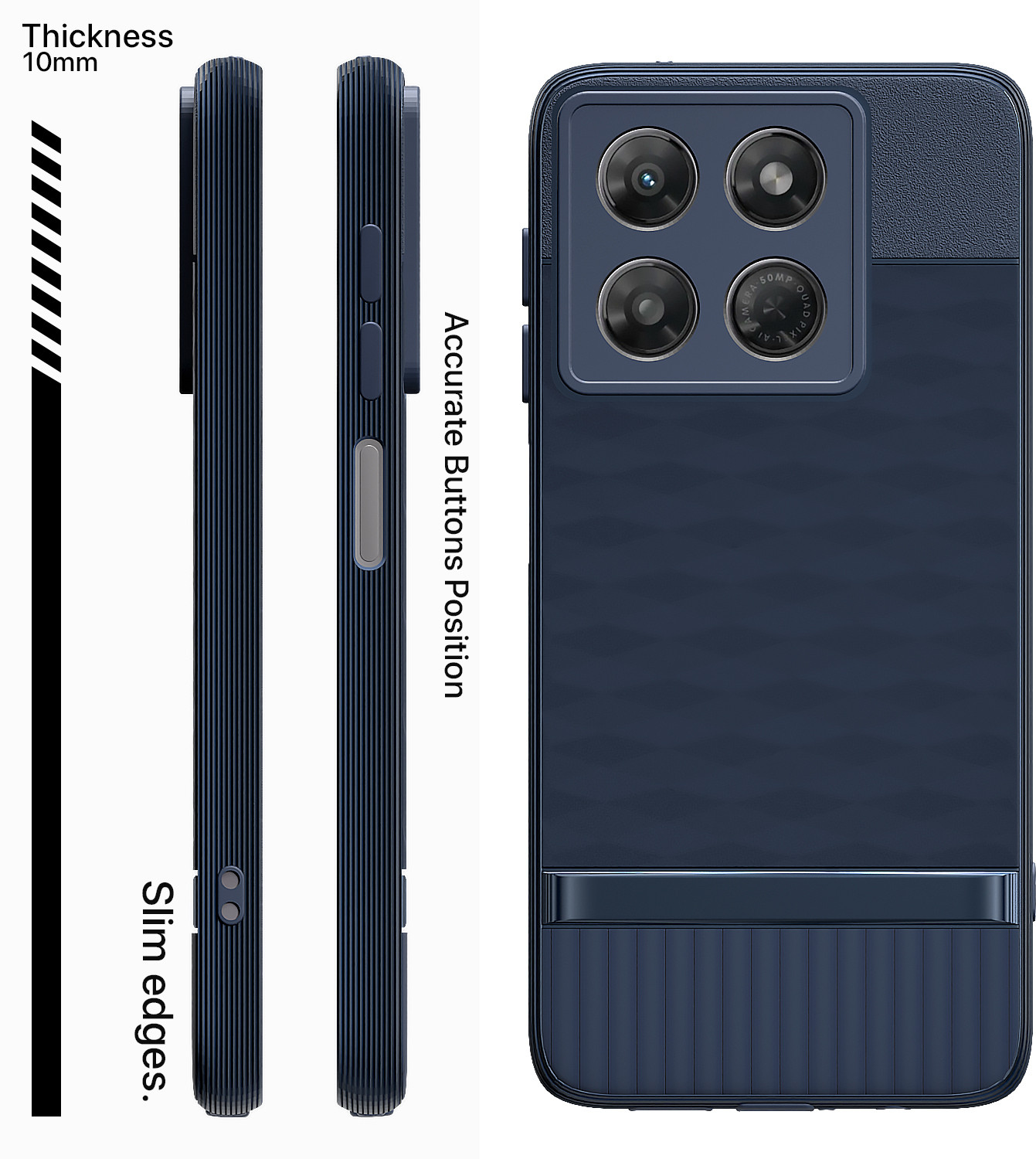 Image of Flipkart SmartBuy Back Cover for Motorola Moto G37 5G