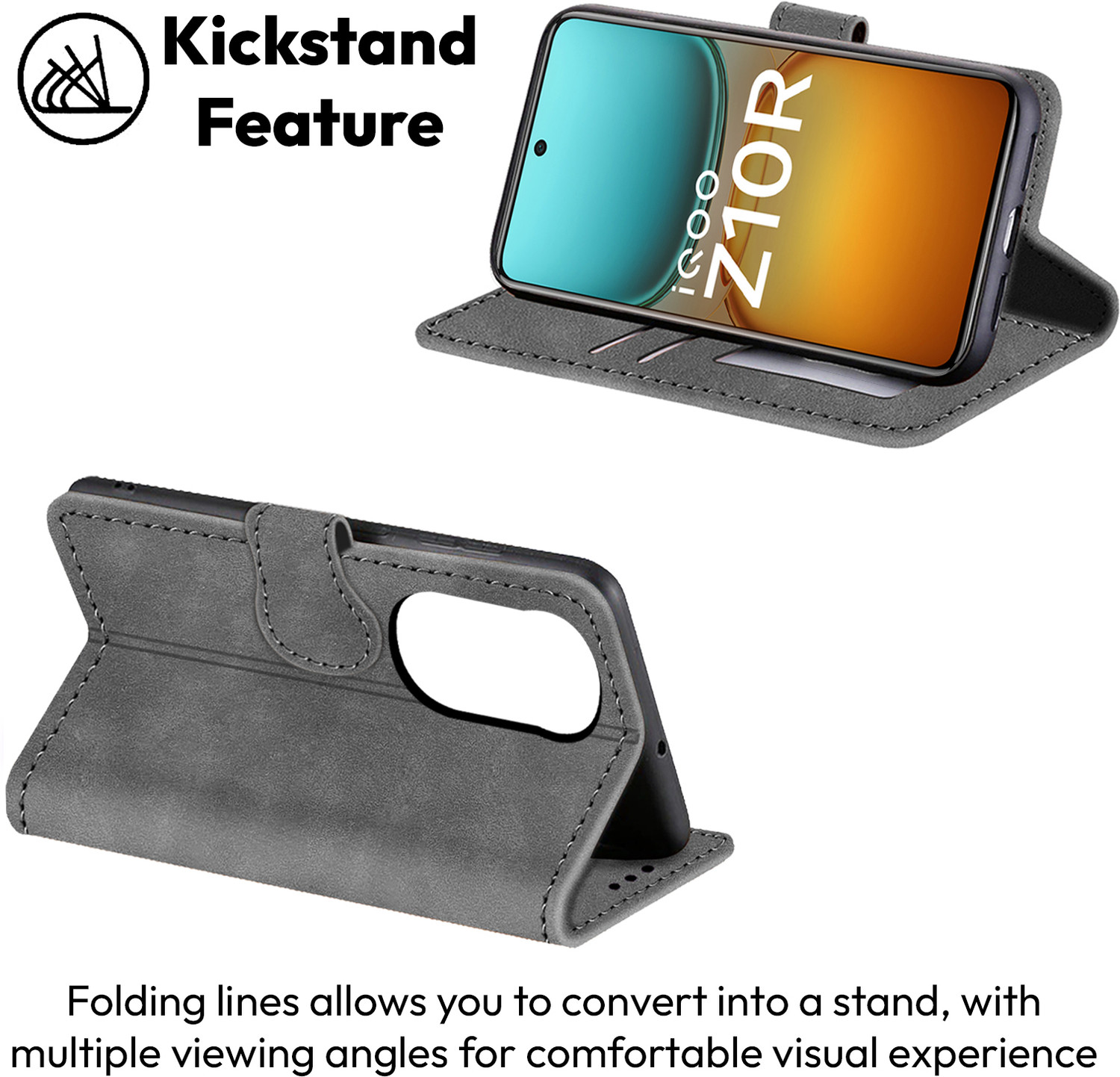 Image of Mobishield Flip Cover for iQOO Z10R 5G