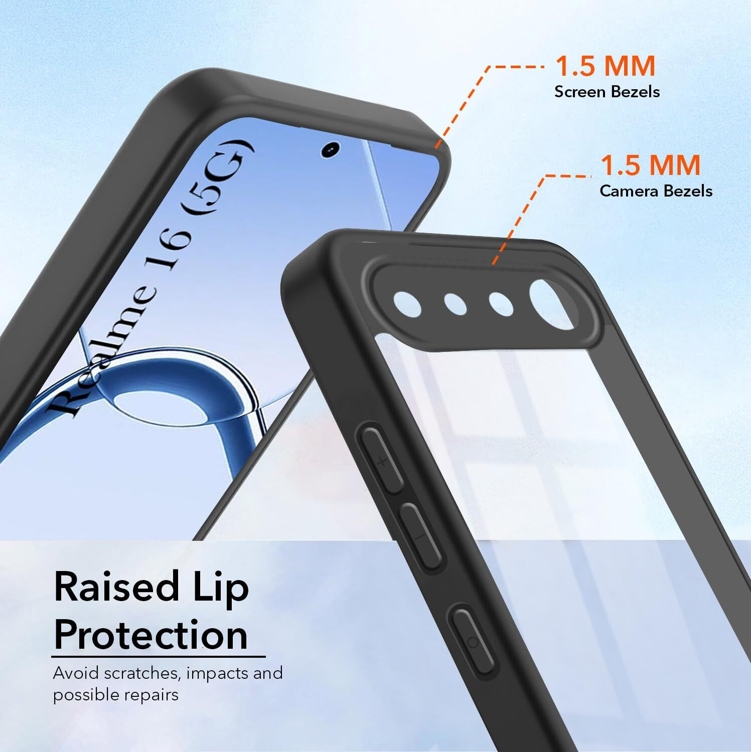 Image of CaseYara Back Cover for Realme 16 5G, rEALME 16 5G
